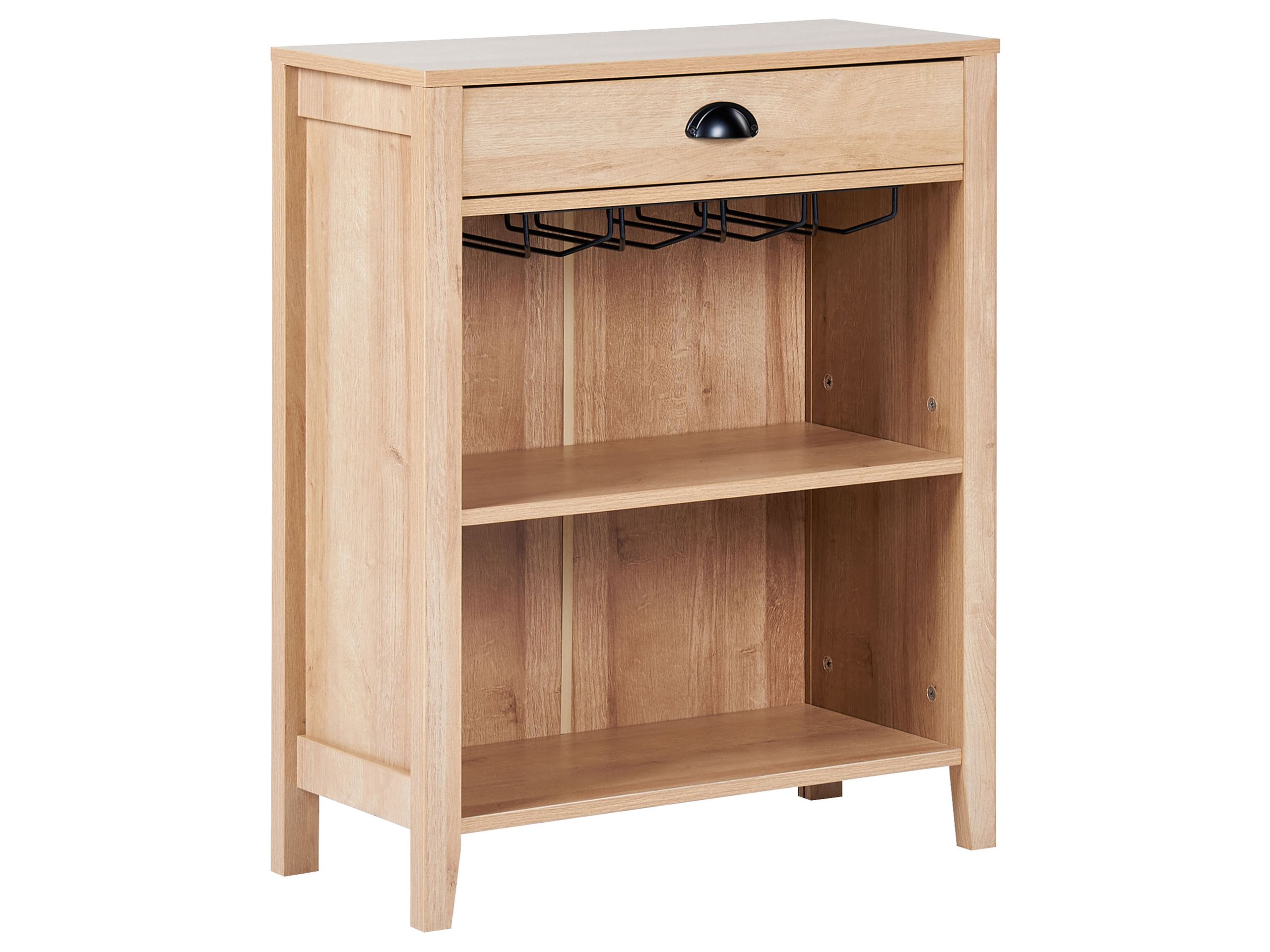 1 Drawer Sideboard Light Wood WALKERSTON - Gemini Interiors