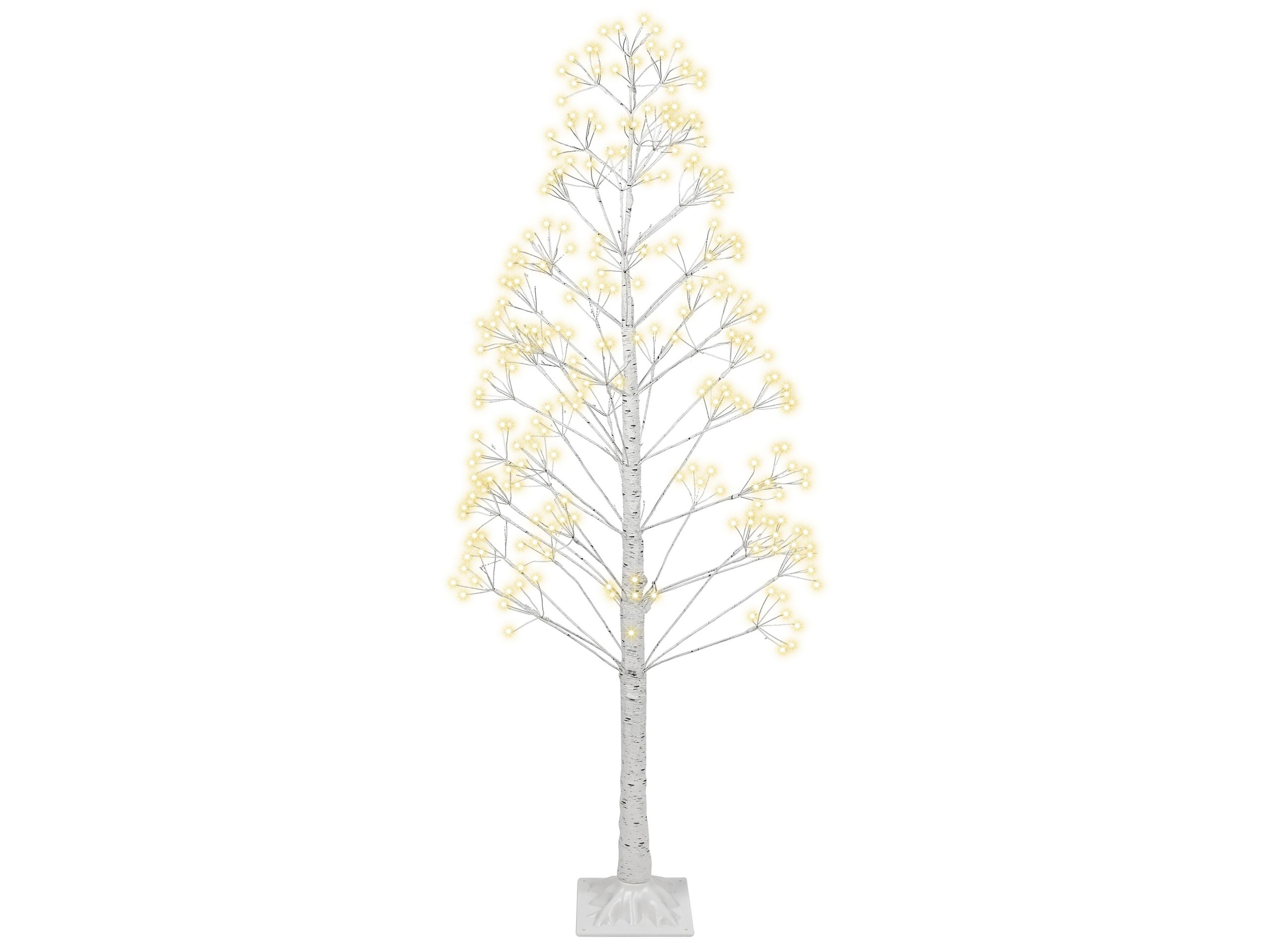 Outdoor LED Decoration Tree 180 cm White BALINI - Gemini Interiors