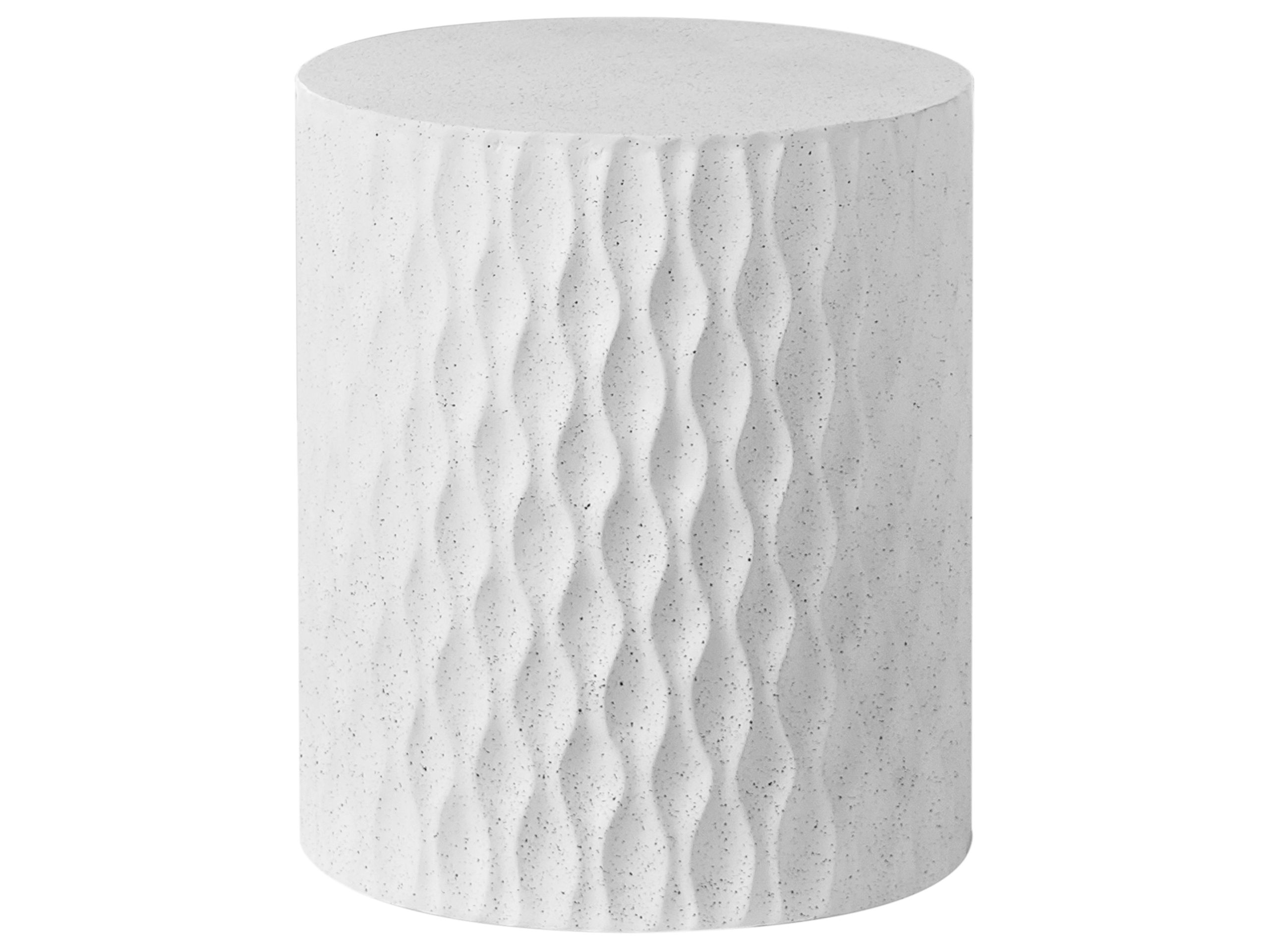 WILMSTEAD Side Table - White - Gemini Interiors