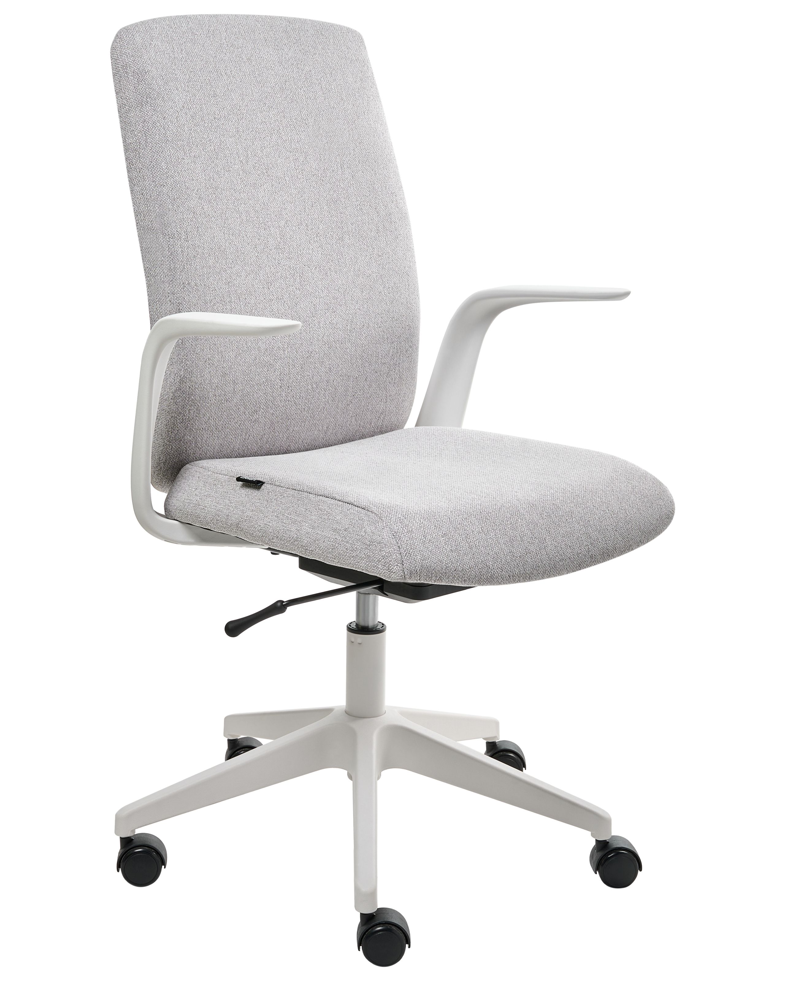 KILCOMBE Fabric Office Chair - Grey - Gemini Interiors