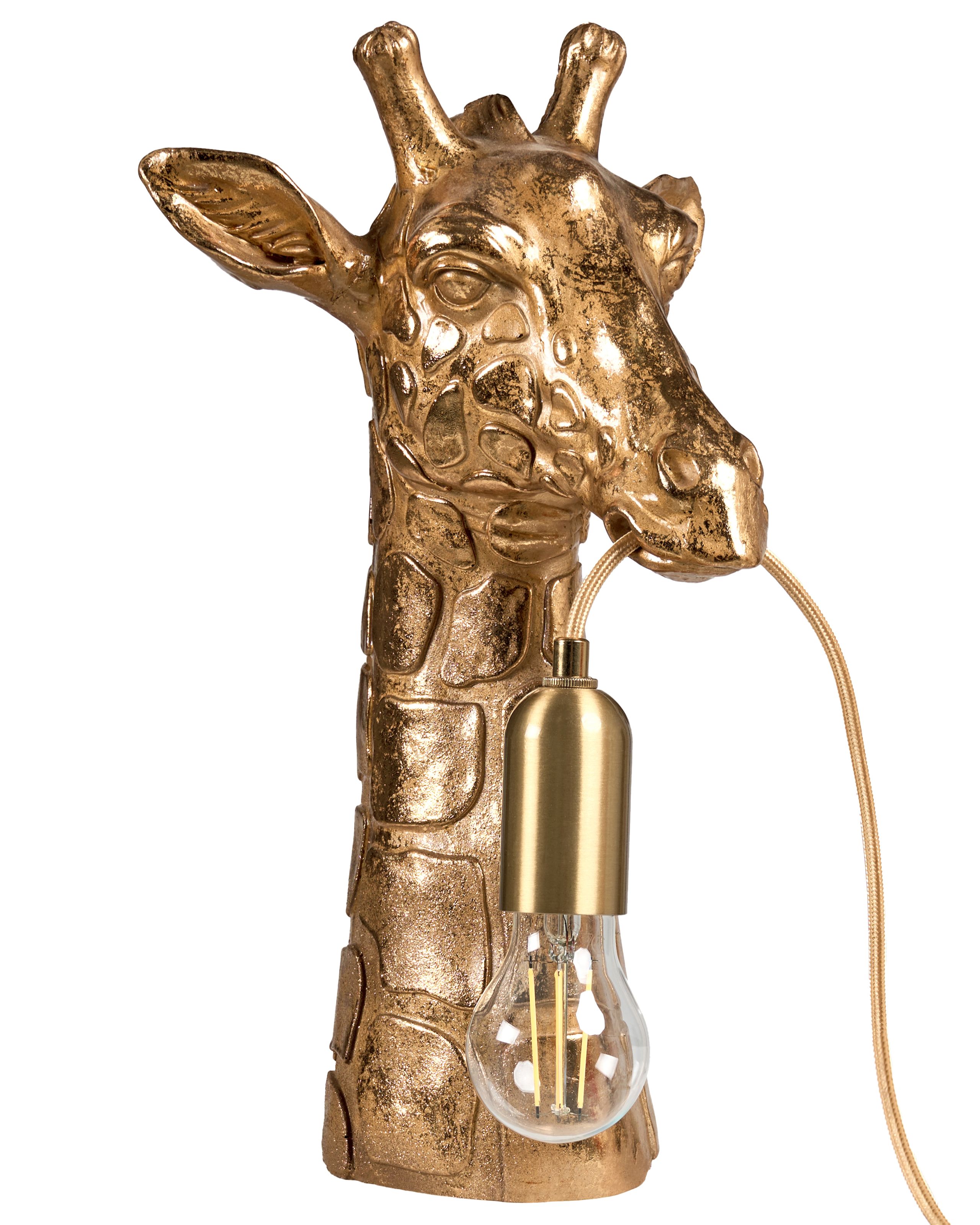 CASTERWELL Table Lamp Giraffe - Gold - Gemini Interiors
