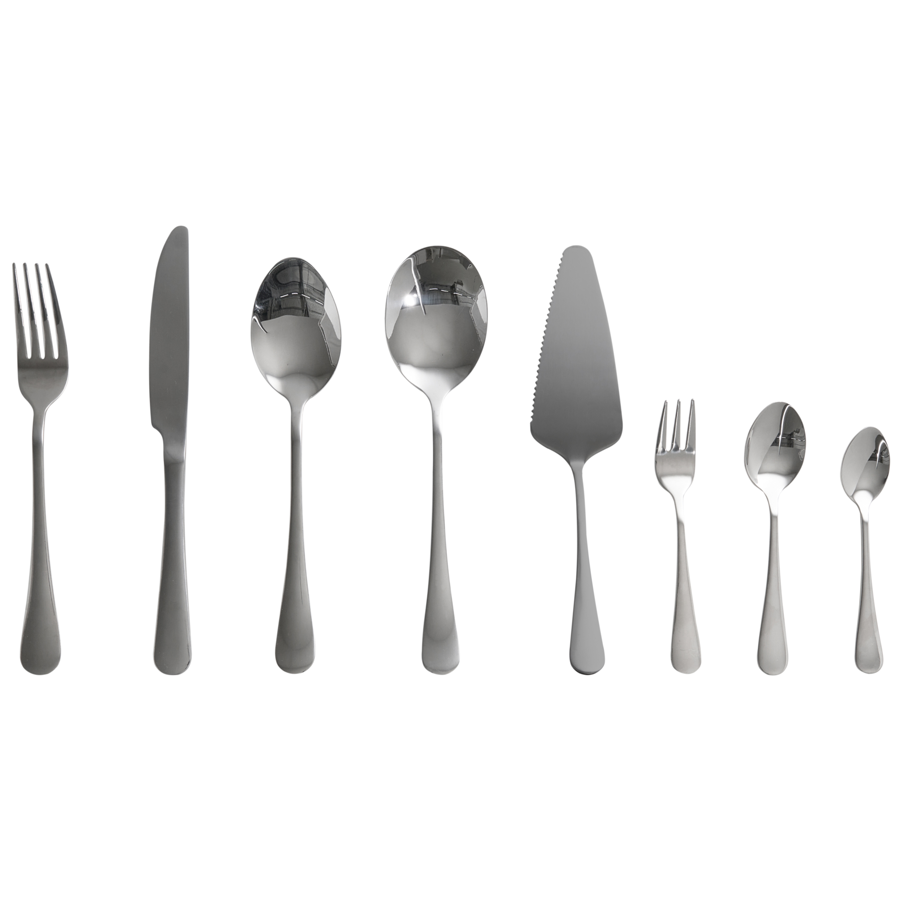 MARISTELLE Cutlery Set of 70 - Silver - Gemini Interiors