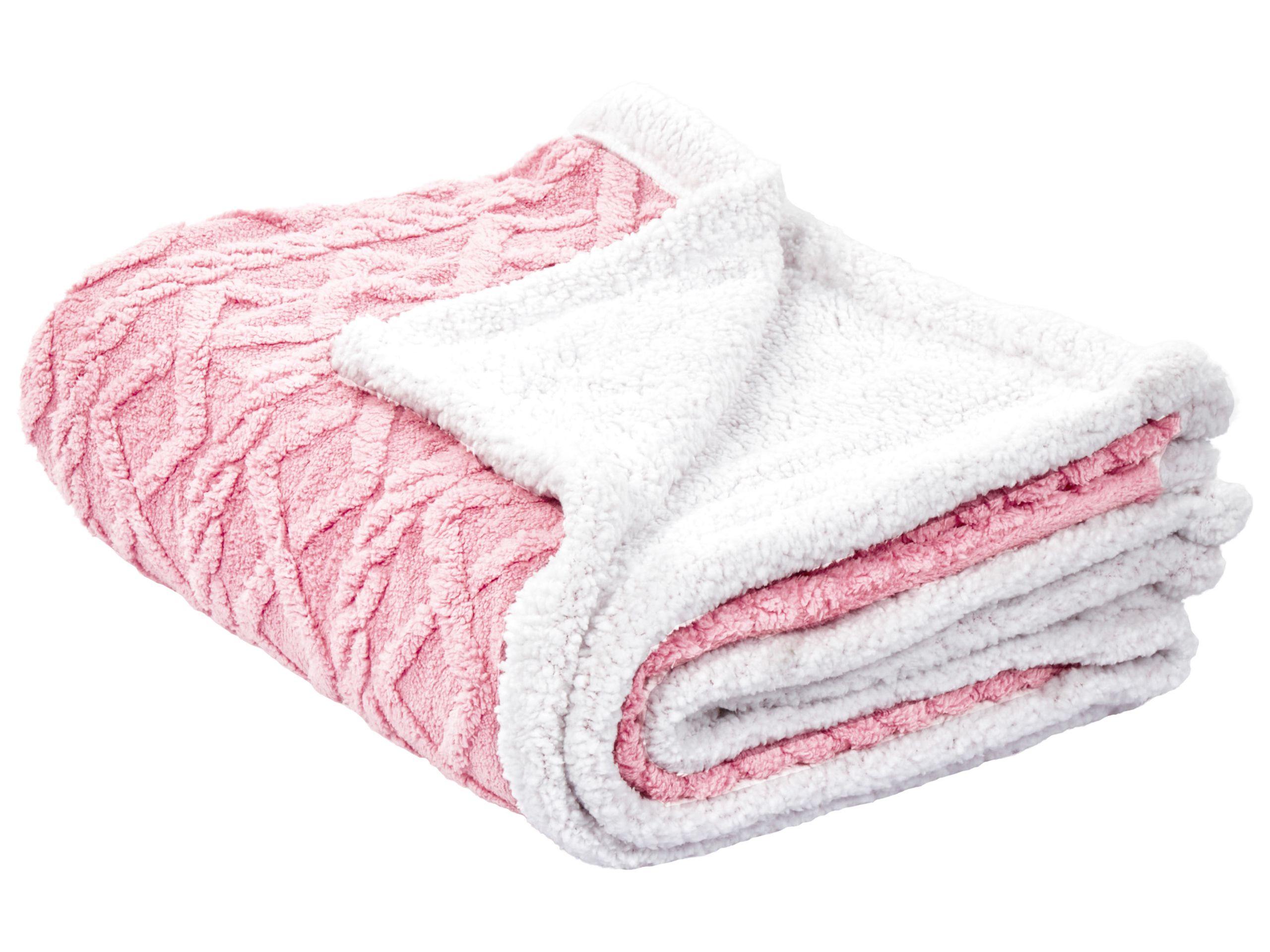 Blanket HONEYCOMB 150 x 200 cm Pink - Gemini Interiors