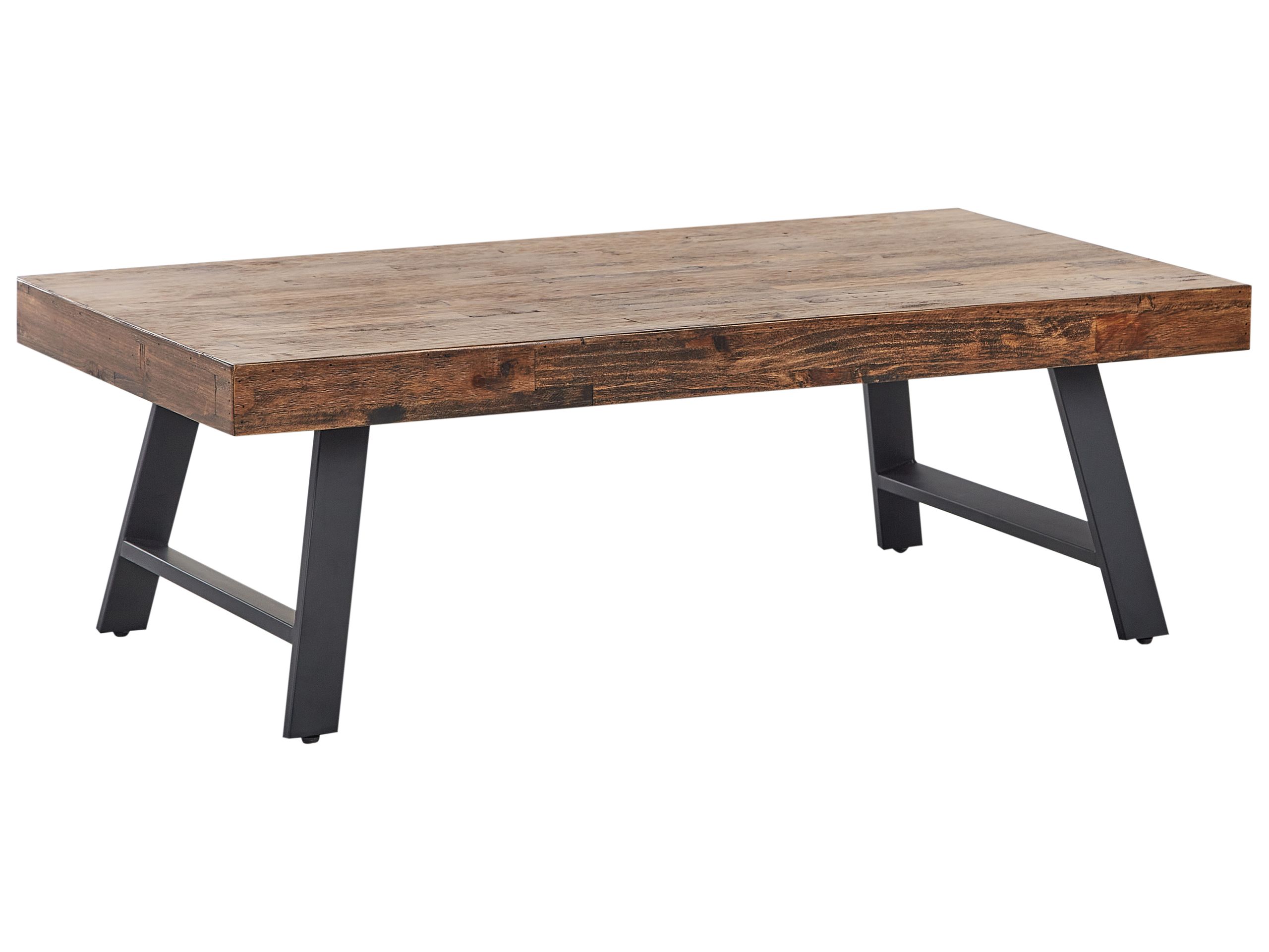 RADCOMBE Pine Wood Rectangular Coffee Table - Brown - Gemini Interiors
