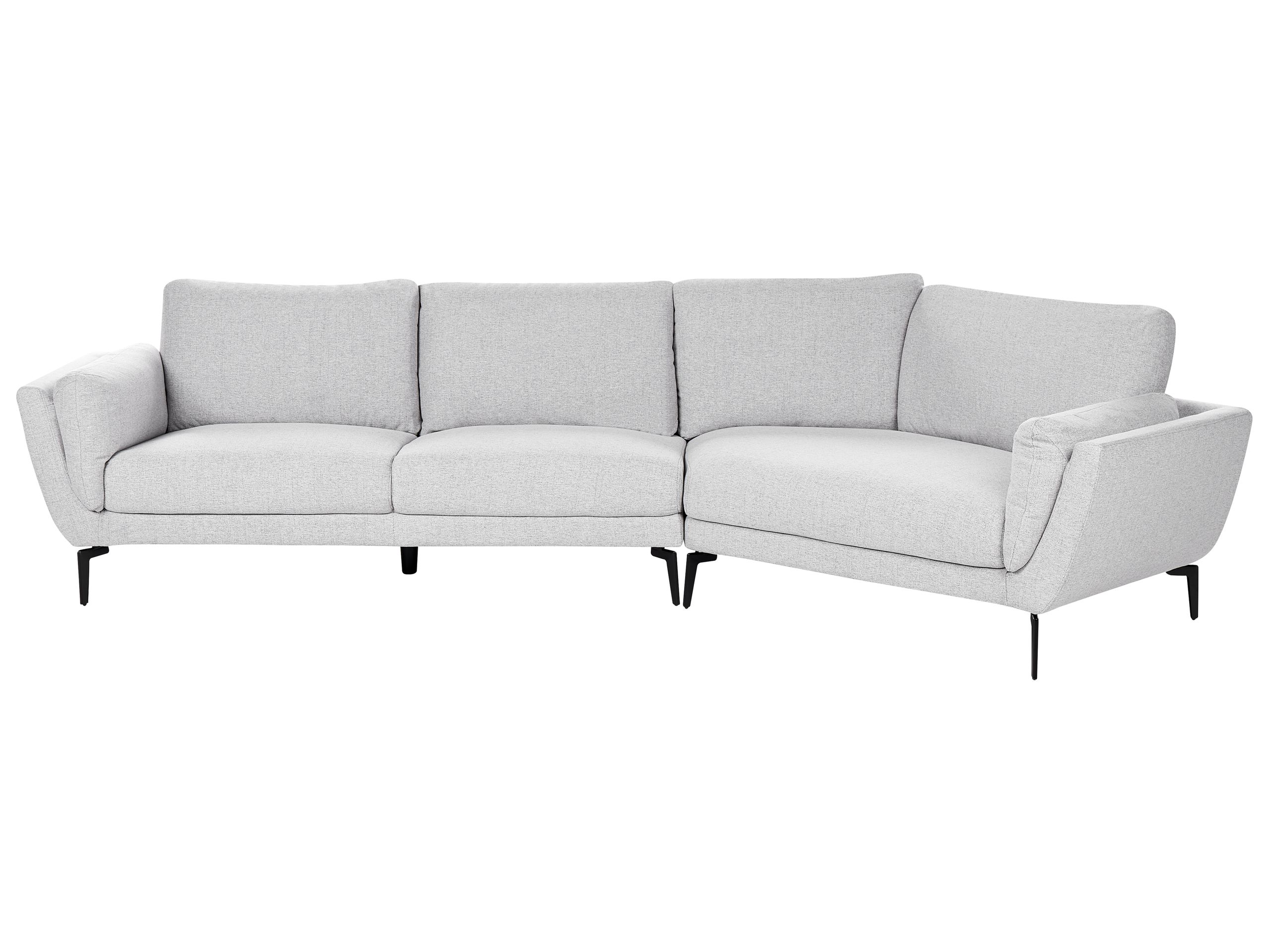 XELORA Fabric 3 Seater Sofa - Light Grey - Gemini Interiors