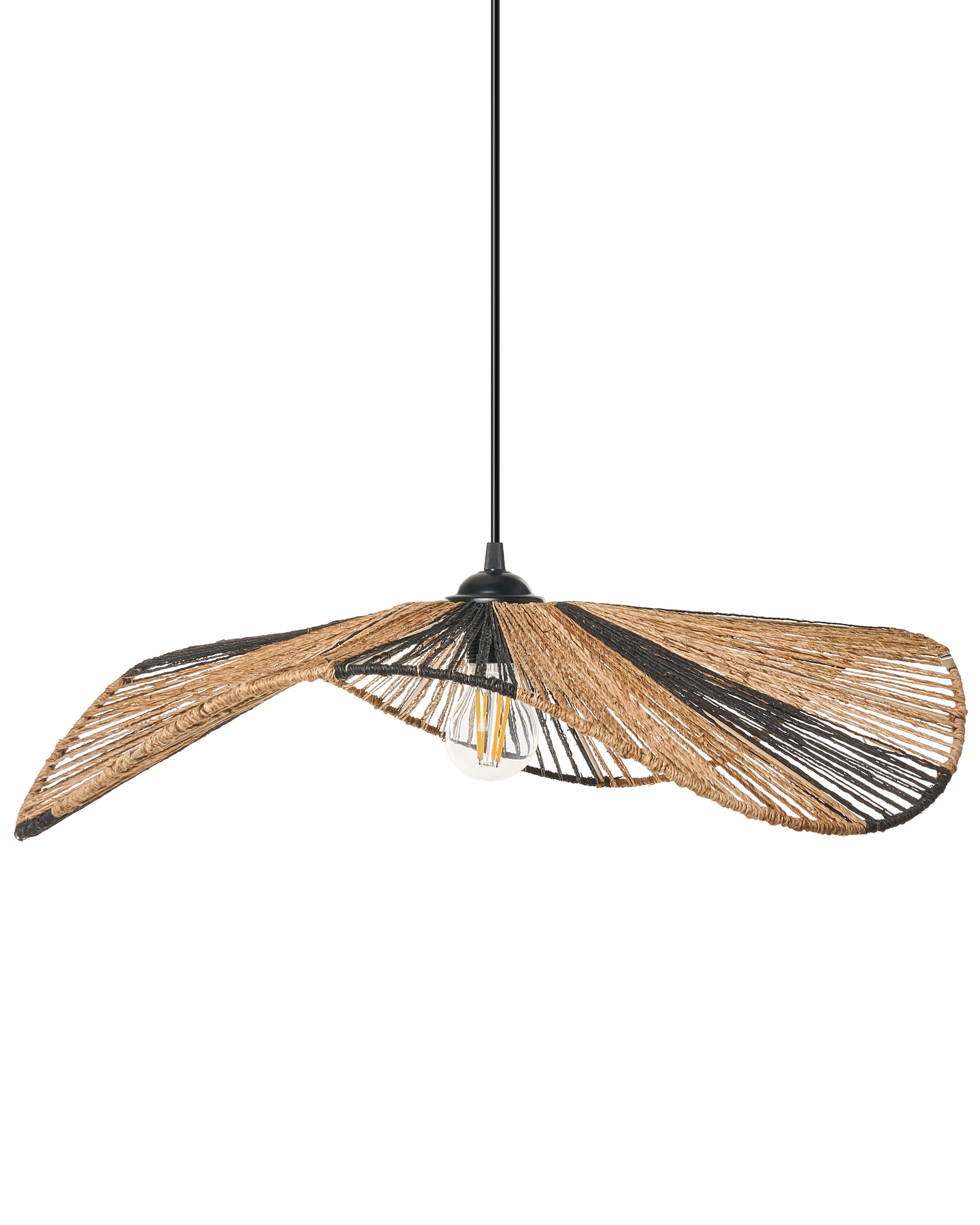 HENTONMERE Jute Pendant Lamp - Natural - Gemini Interiors