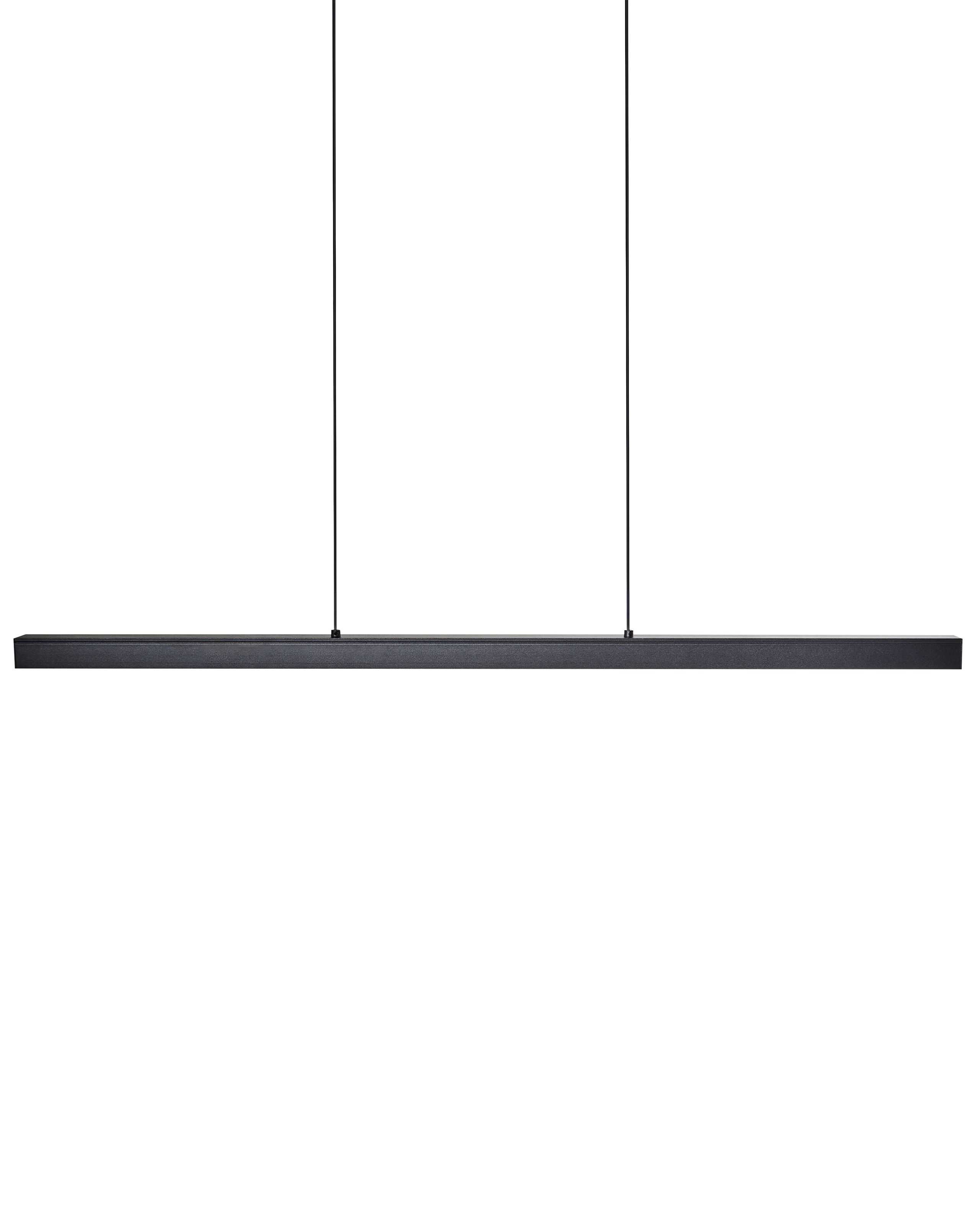 LED Pendant Lamp CANDELERO With Remote Black - Gemini Interiors