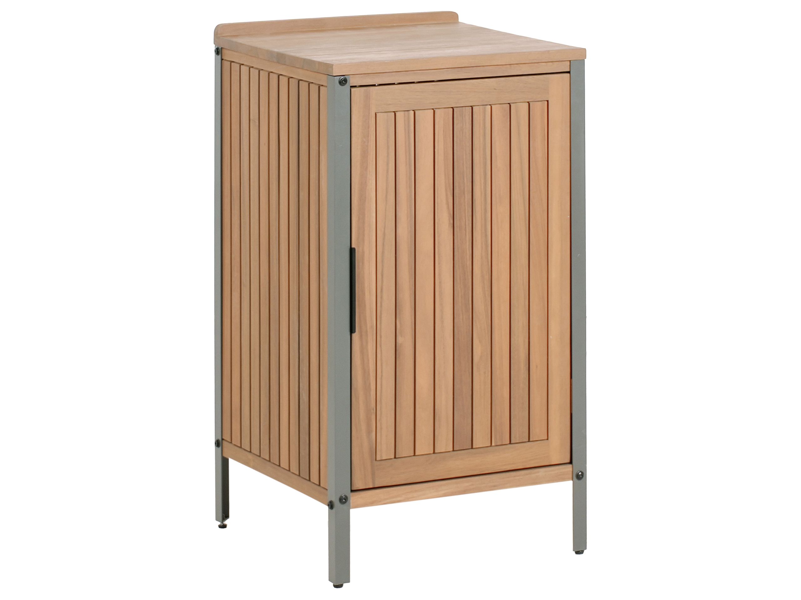 HORNLEIGH Wooden Outdoor Kitchen Cabinet - Brown - Gemini Interiors