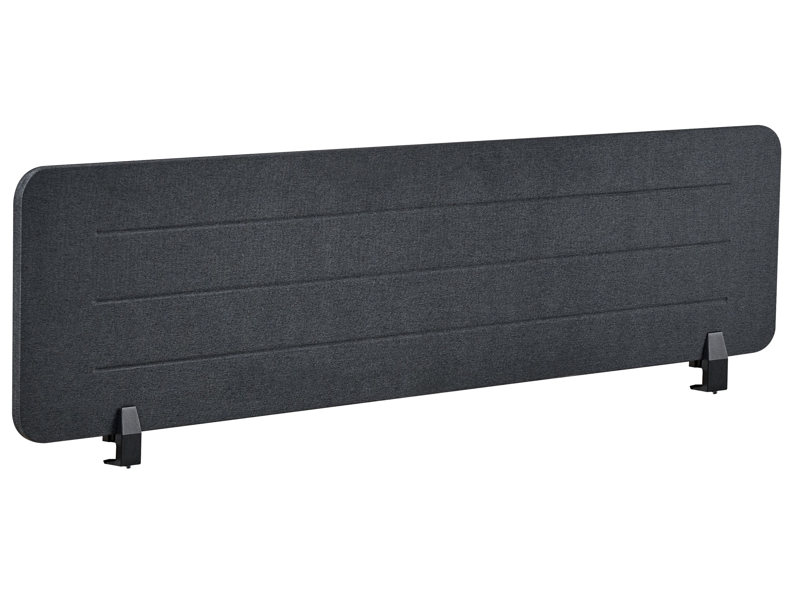 RAYDONWELL Desk Screen Dark 160 cm - Grey - Gemini Interiors
