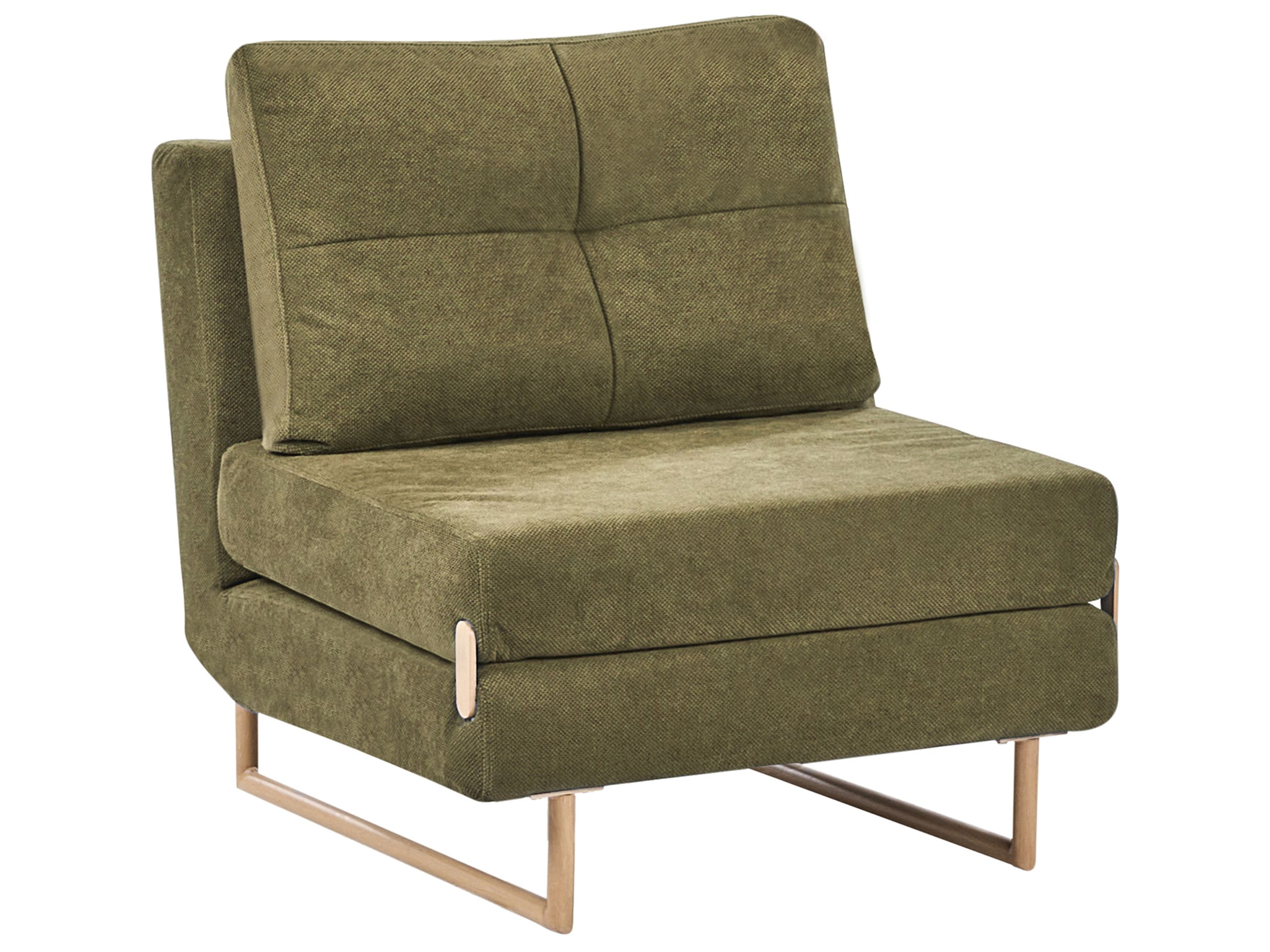 COMDEN Fabric Chair Sofa Bed - Green - Gemini Interiors
