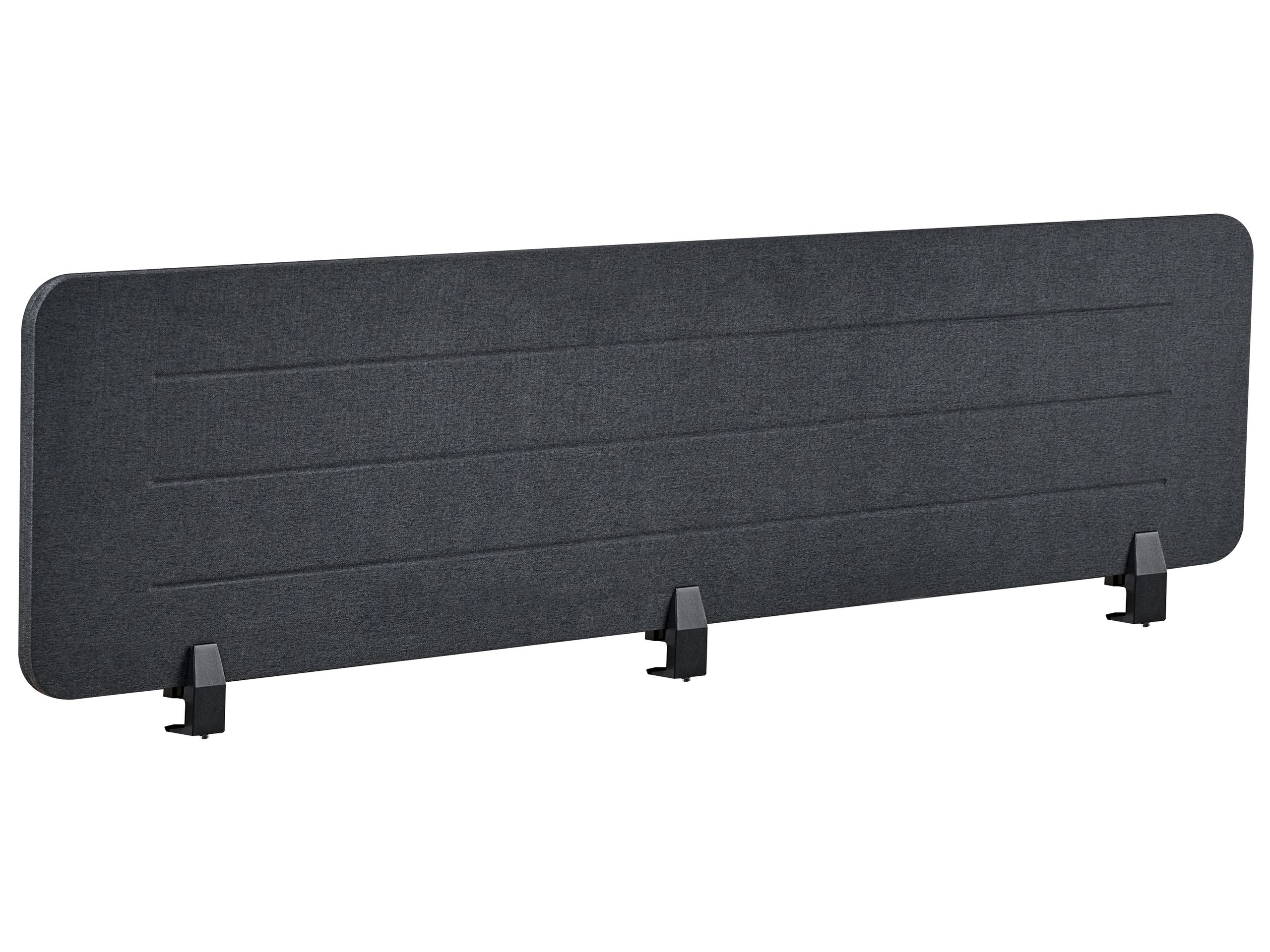 RAYDONWELL Desk Screen Dark 180 cm - Grey - Gemini Interiors