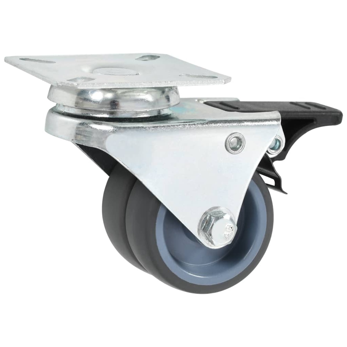 Set of12 Twin-wheel Swivel Casters 50 mm - Merkel Designers
