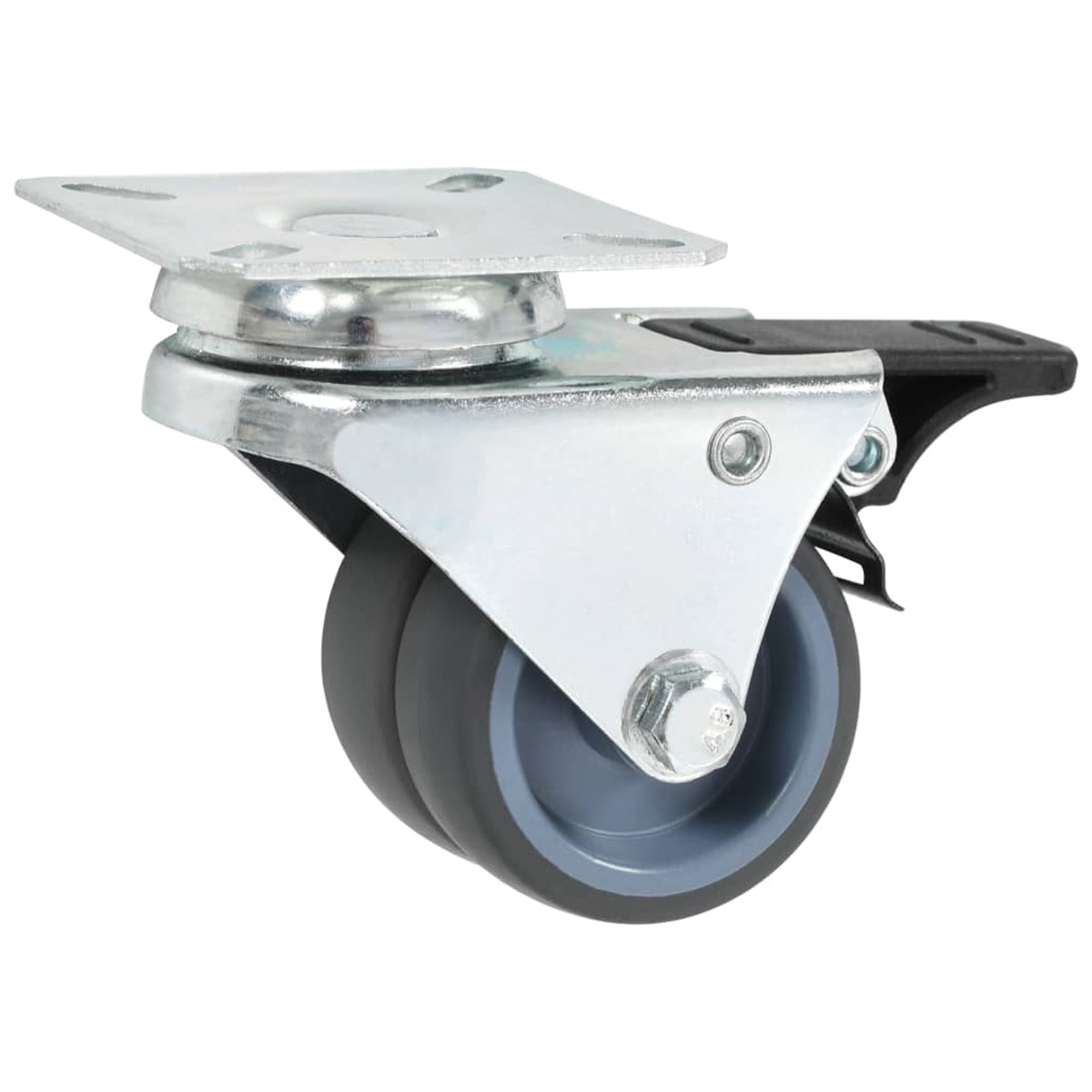 Set of 16 Twin-wheel Swivel Casters 50 mm - Sid & Sam