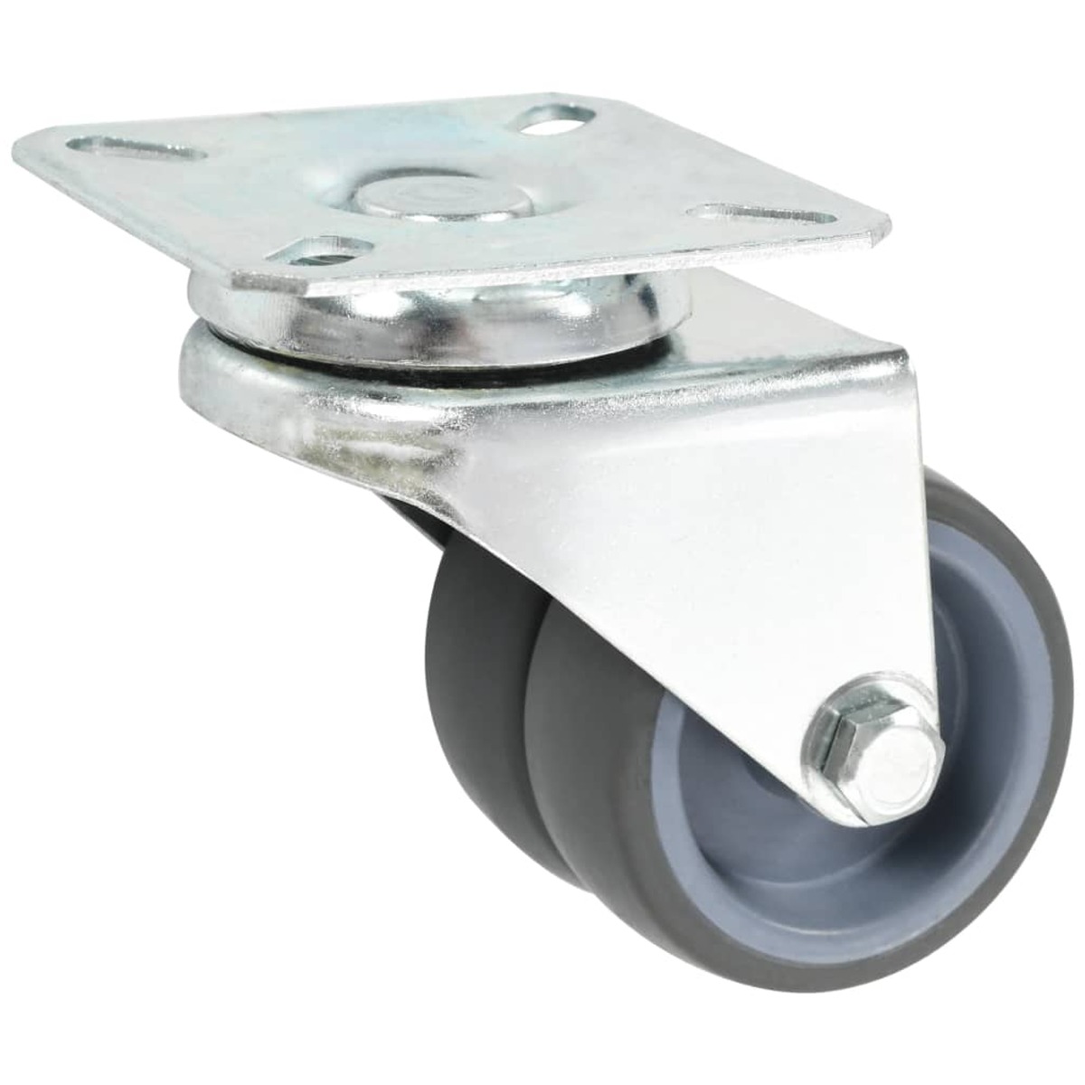 Twin-wheel Swivel Casters Set of 4 50mm - Design Hut