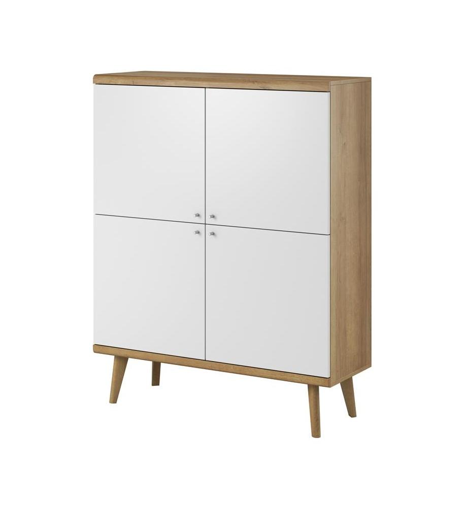 Milan 4 Door Sideboard Cabinet - Art Nest