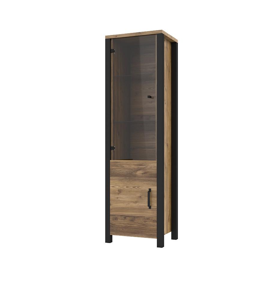 Iowa 05 Tall Display Cabinet - Art Nest