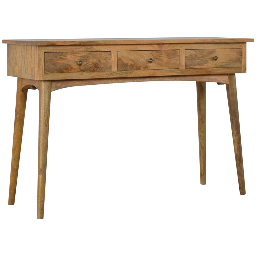 Nordic Style Console Table with 3 Drawers - Beasley & Sons
