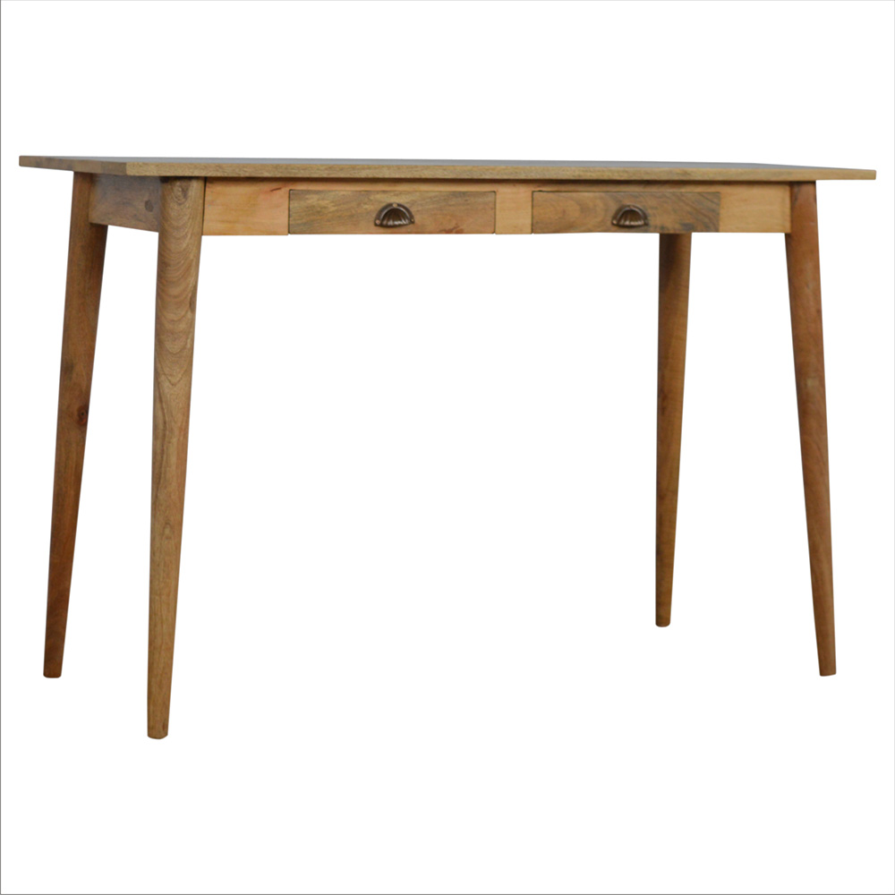 Nordic Style Writing Desk with 2 Drawers - Beasley & Sons