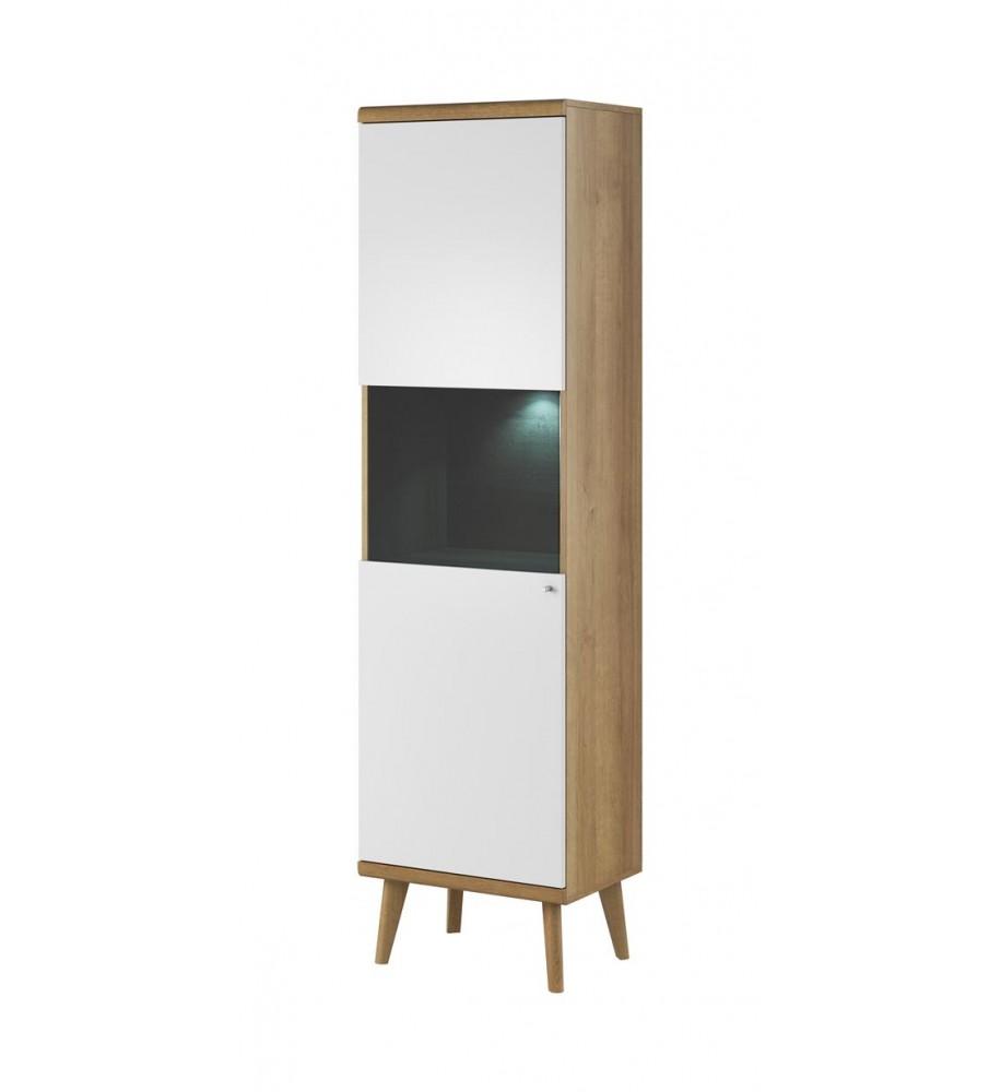 Milan Tall Display Cabinet - Art Nest