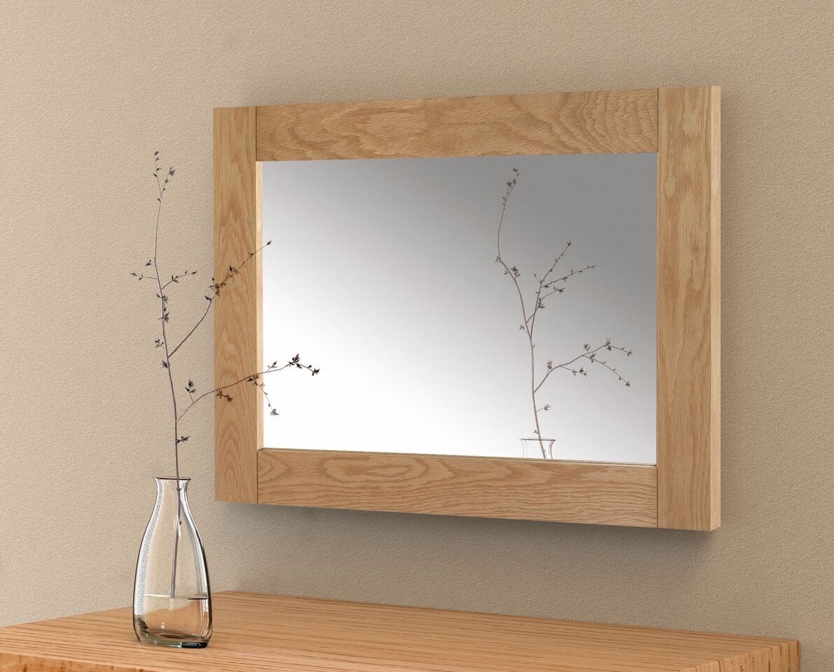 Marlborough Oak Wall Mirror - JB Collections