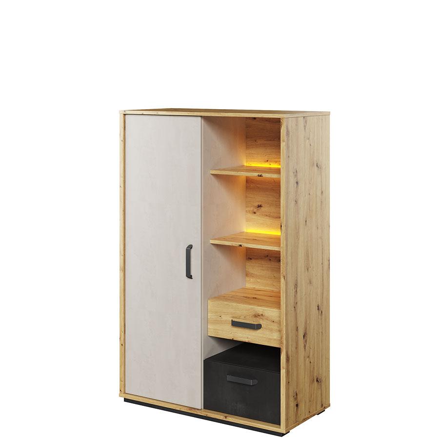 Blocky 05 Storage Cabinet with LED - Art Nest