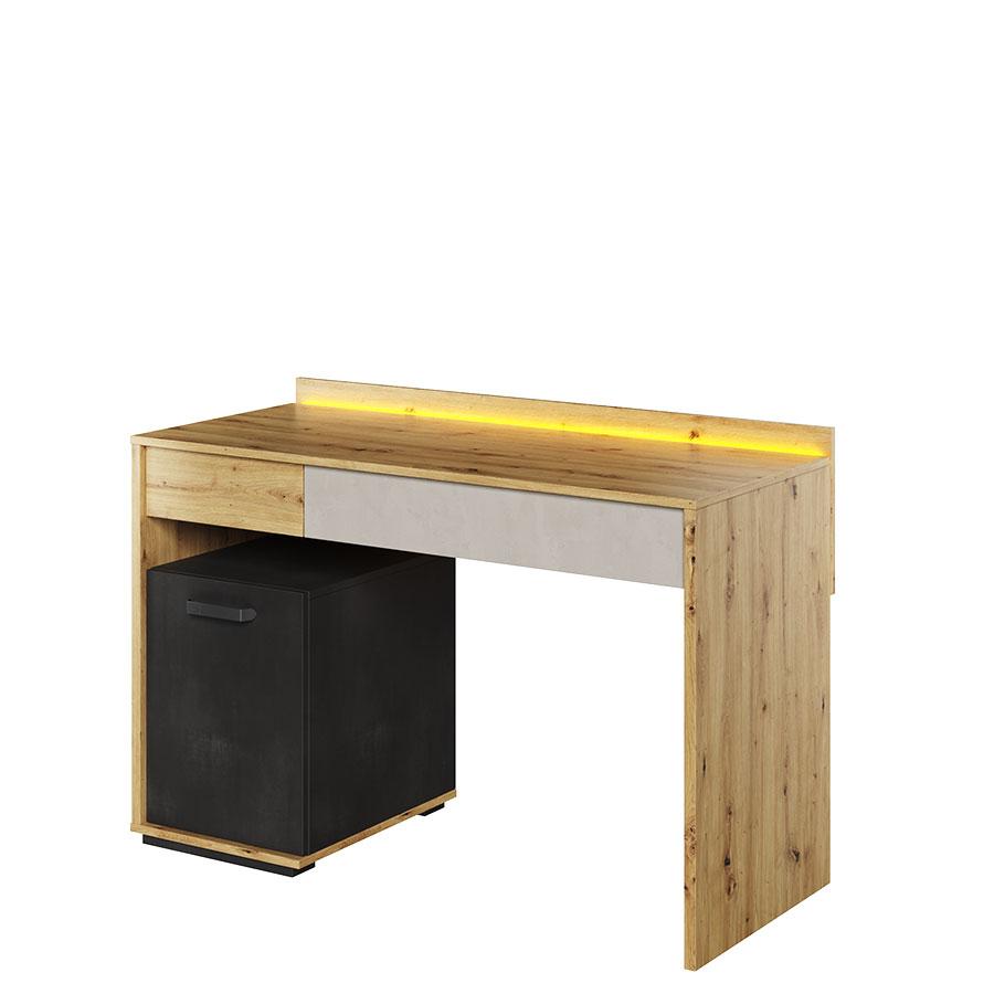 Blocky 08 Desk With LED - Art Nest