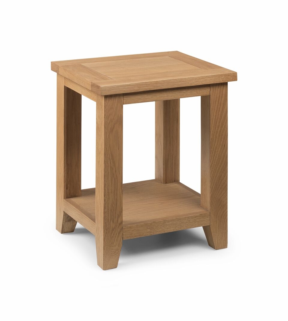Astoria Oak Side Lamp Table - JB Collections