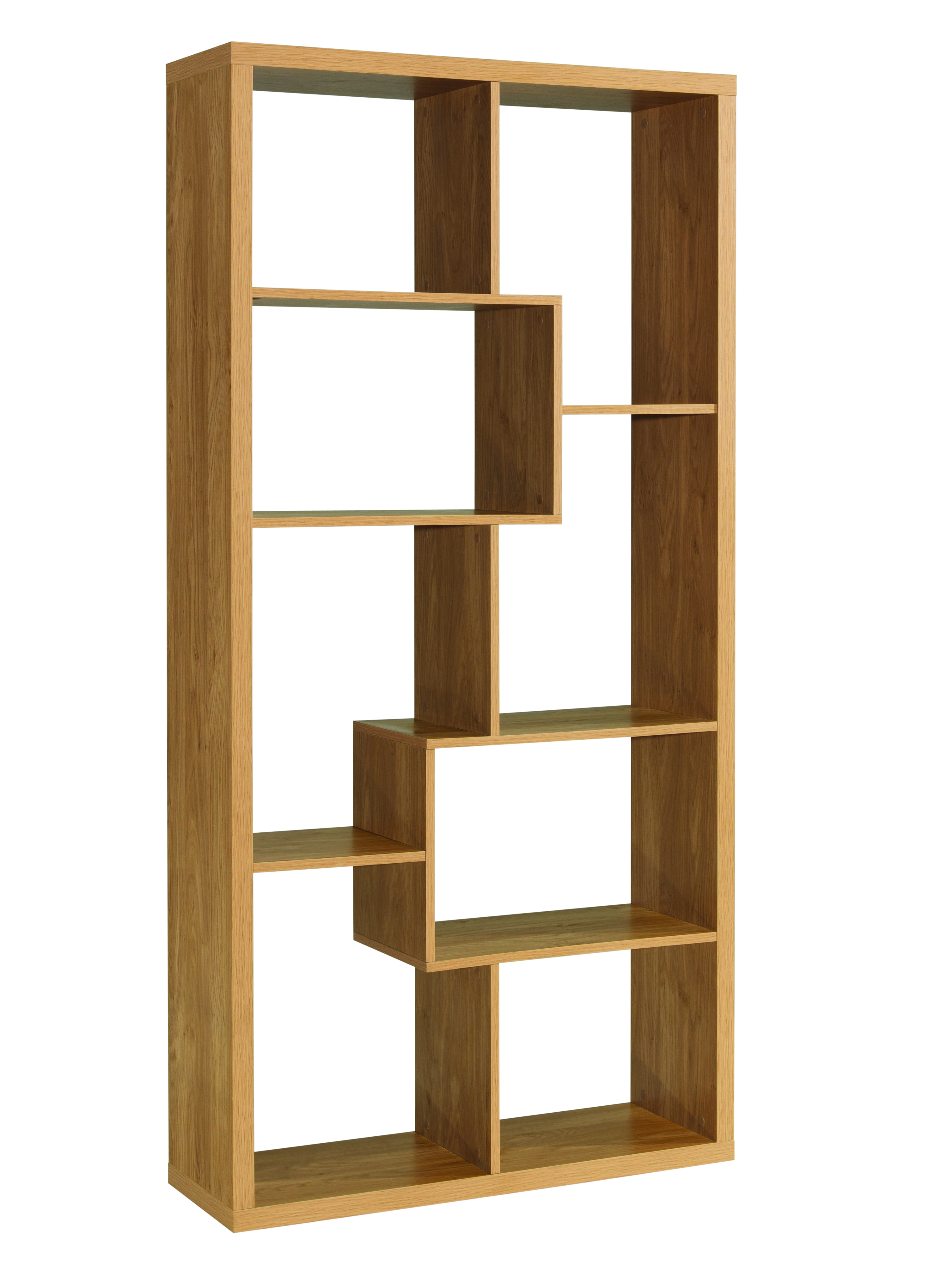 Quebec Display Storage Unit - Oak - Leeds Plywood