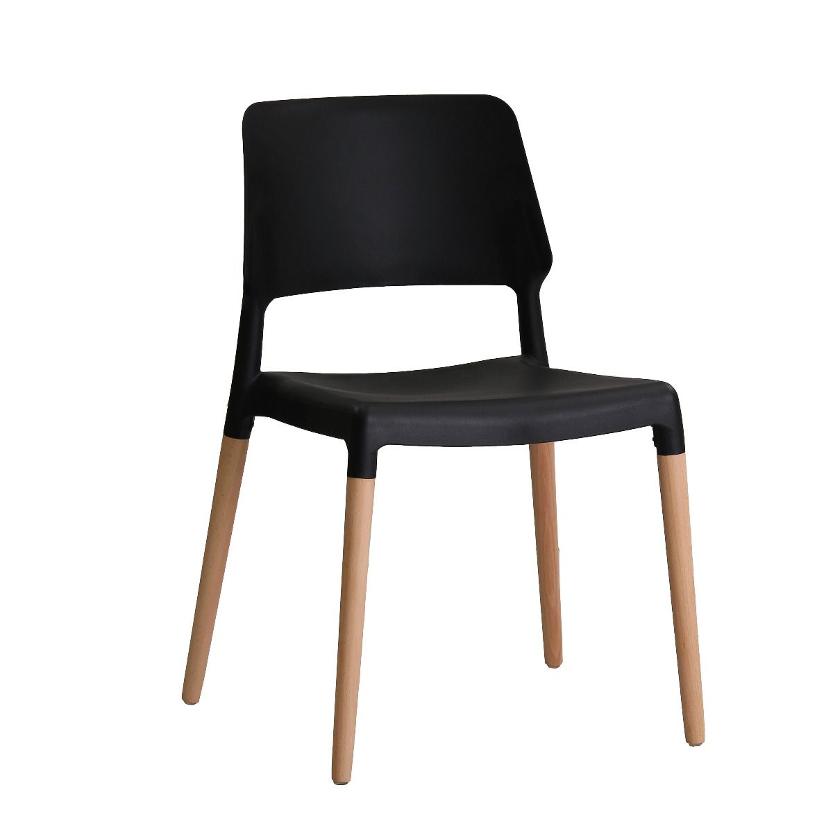 RIVARO Dining Chair - Black - Leeds Plywood