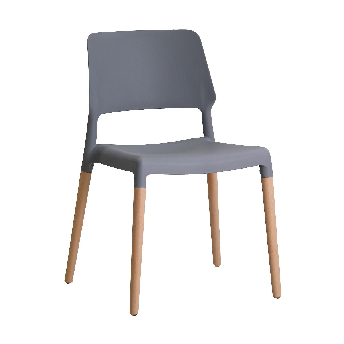 RIVARO Dining Chair - Grey - Leeds Plywood