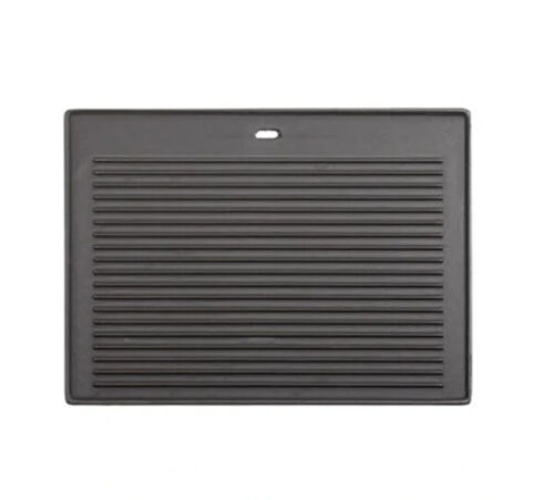 Reversible Cast Iron Grill Griddle Plate for Gas Barbecues - Bedroom & More