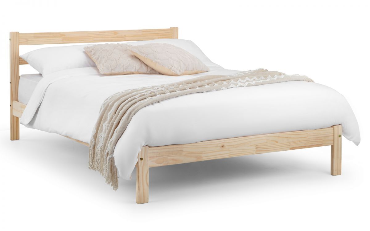 Sami Doible Bed - Unfinished Pine - JB Collections
