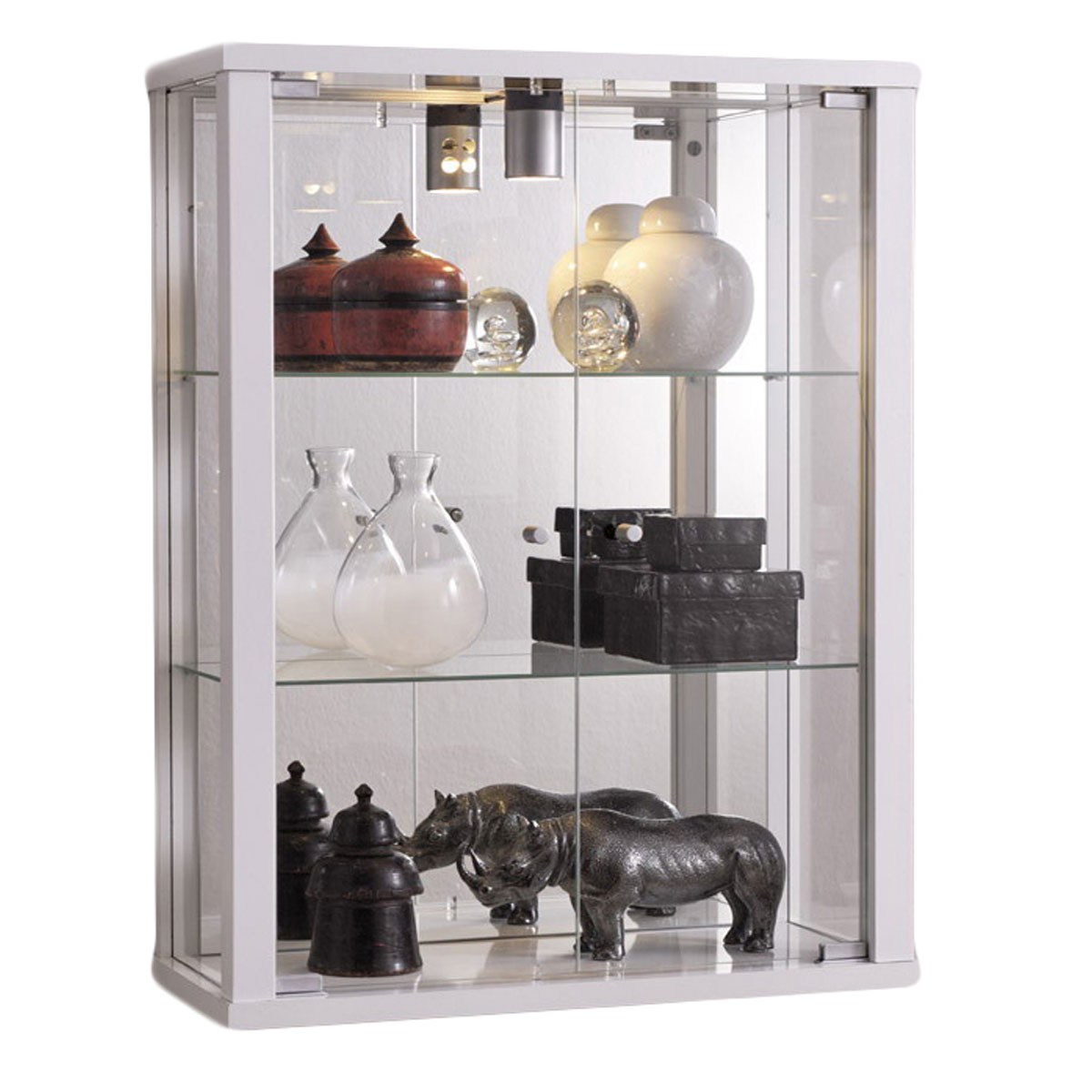 Everleigh Wall Mounted Display Unit - White - Sigrid Mills