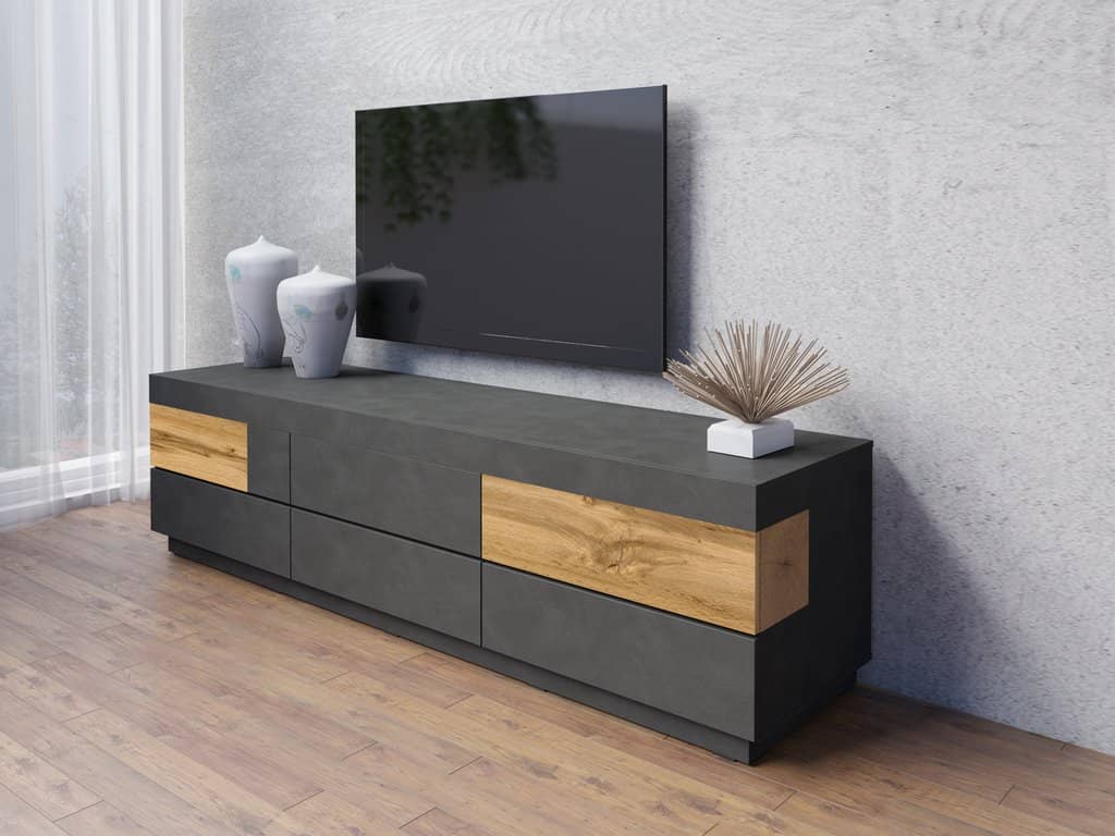 Salamandar 40 TV Cabinet Wotan Oak - Matera - Art Nest