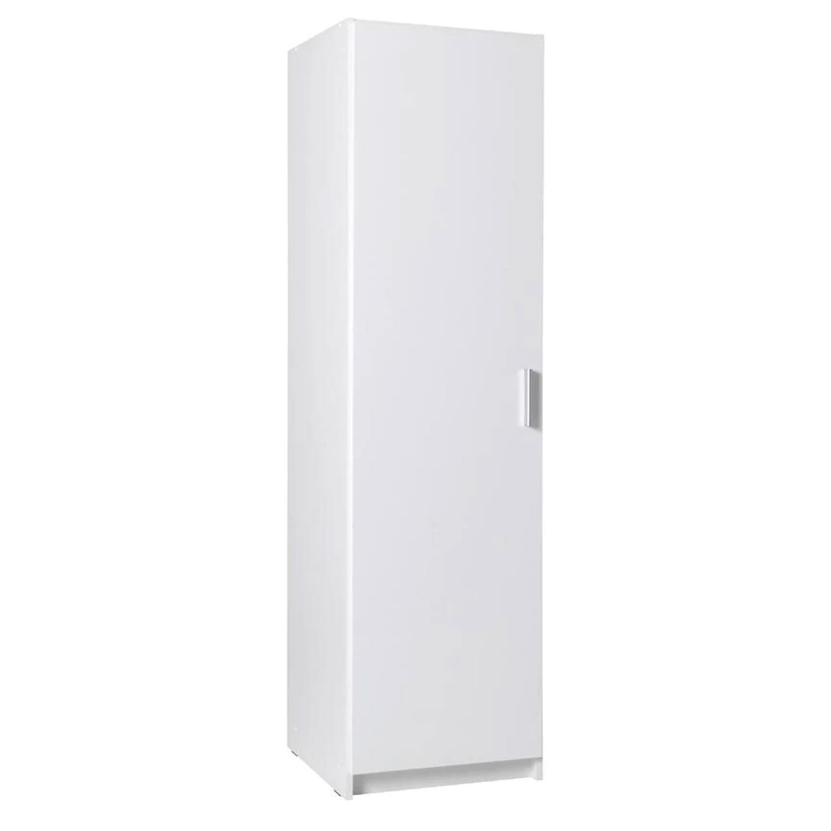 Wardrobe - MANISTA I 1 Door Wardrobe White Gloss 47cm - Art Nest