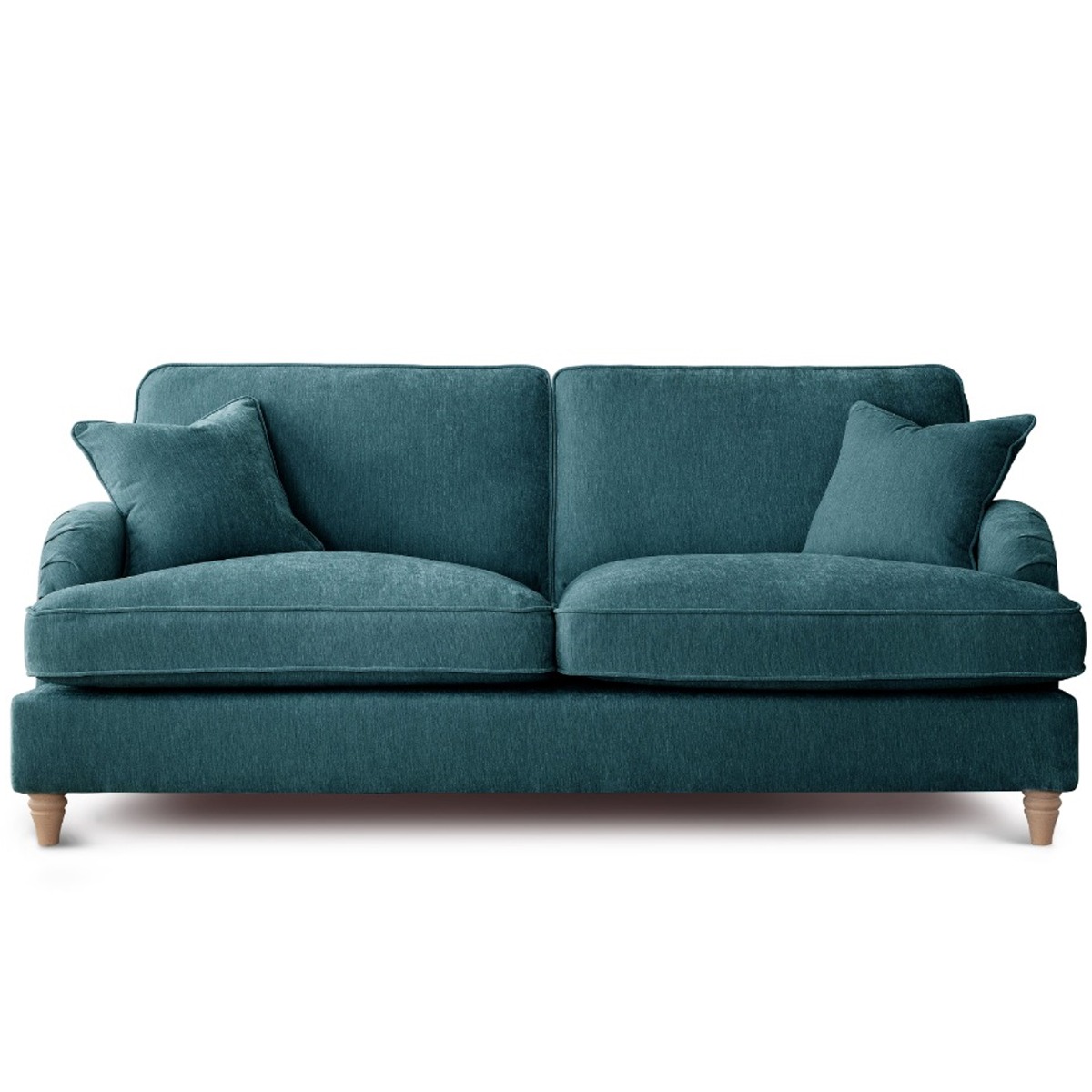 3 Seater Sofa - COCOON Fabric - Emerald - Edgbaston Living