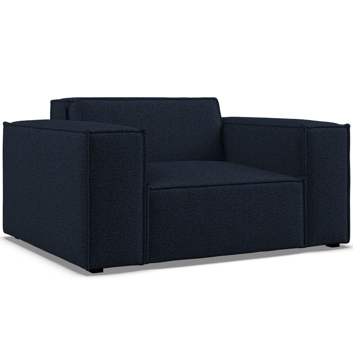 Armchair - LUCCA Fabric Deep Blue - Edgbaston Living