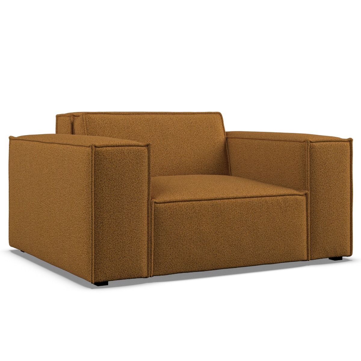 Armchair - LUCCA Fabric Inca Gold - Edgbaston Living
