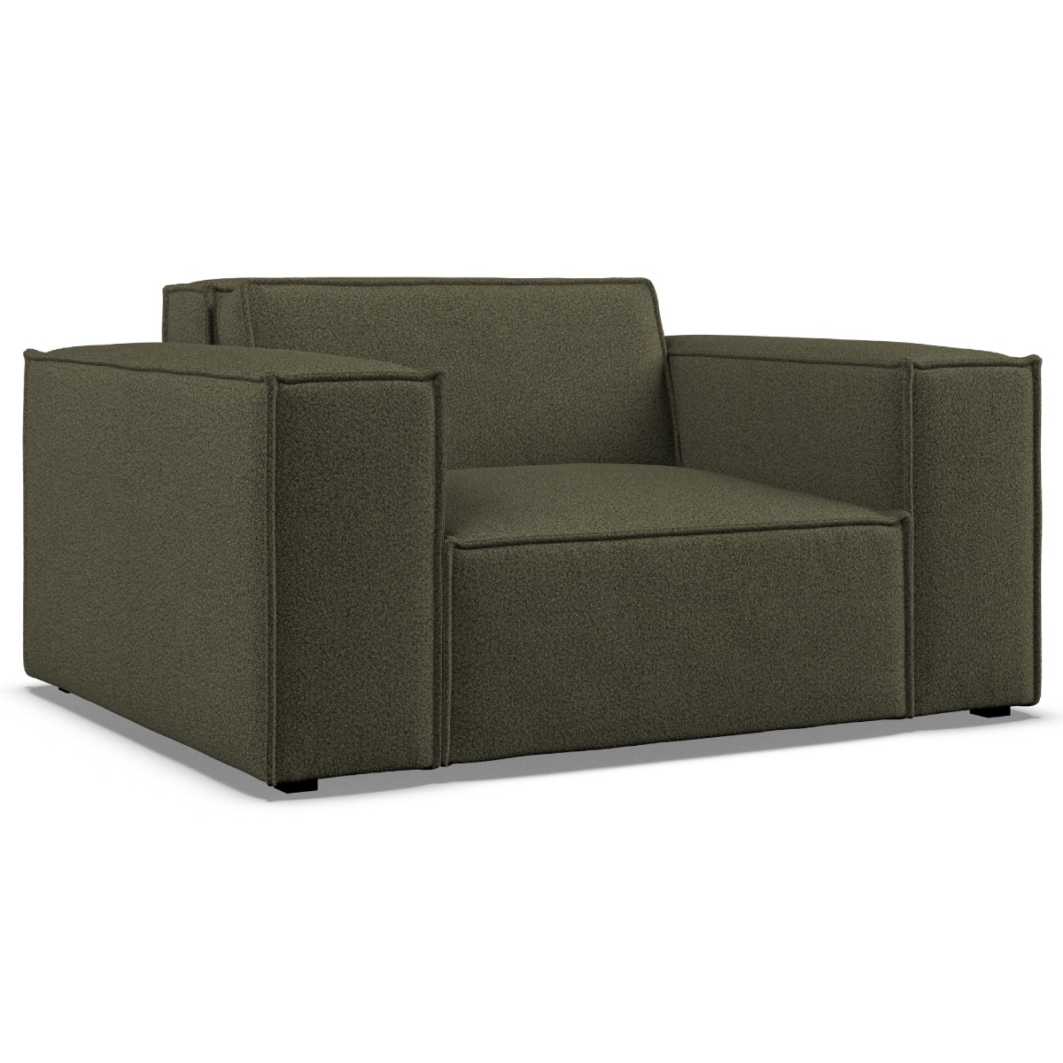 Armchair - LUCCA Fabric Winter Moss - Edgbaston Living