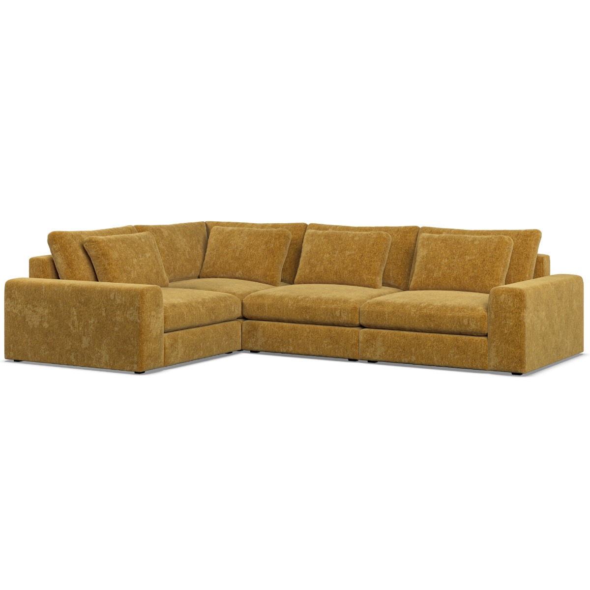 Corner Sofa - SOVA Fabric 3 Seater Right Hand Facing Sunny - Edgbaston Living