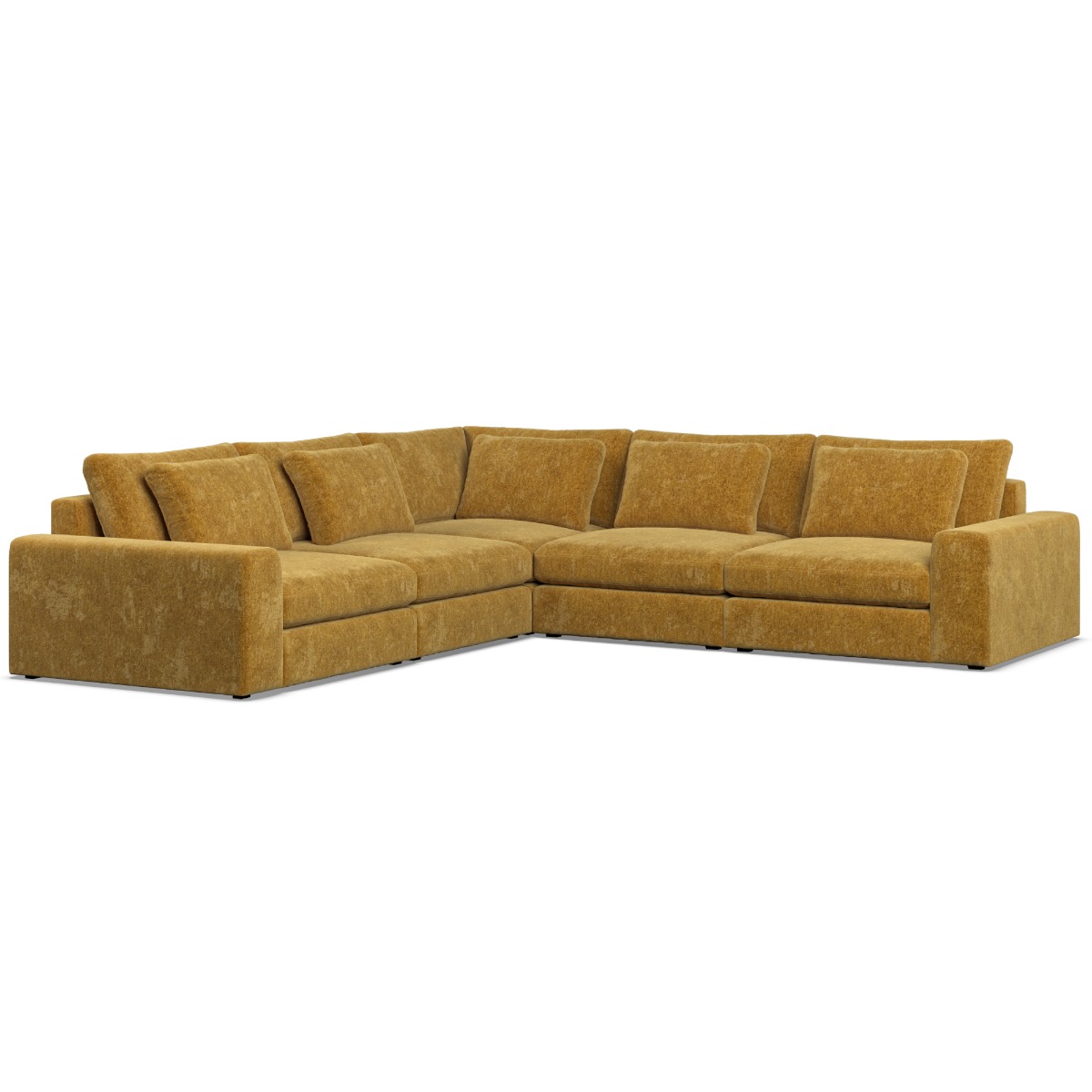 Corner Sofa - SOVA Fabric 4 Seater Right Hand Facing Sunny - Edgbaston Living