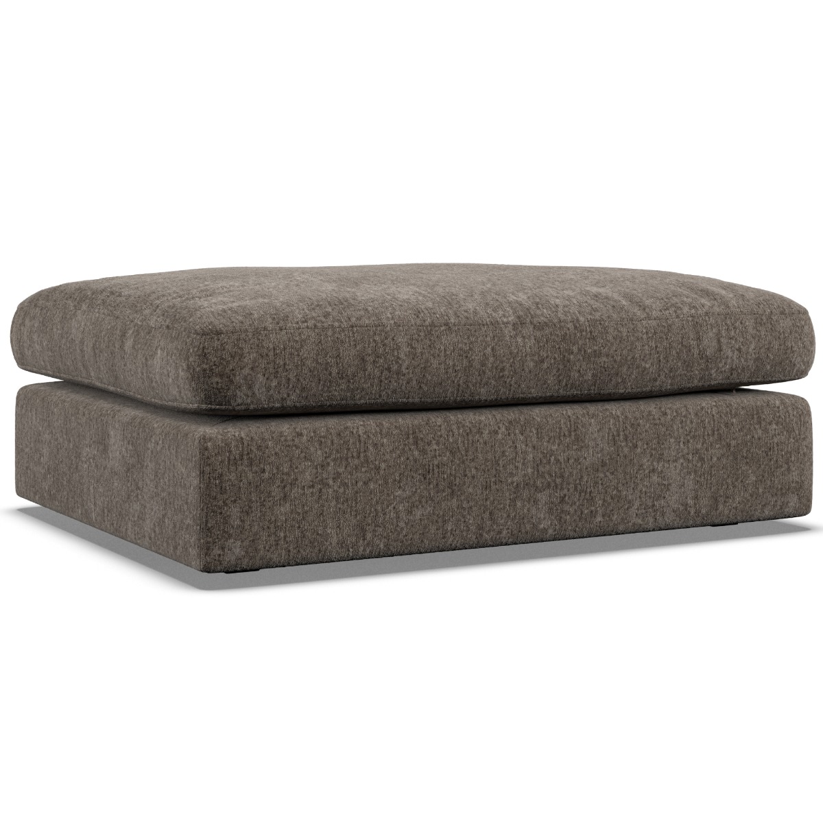 Footstool - SOVA Fabric Mocca - Edgbaston Living