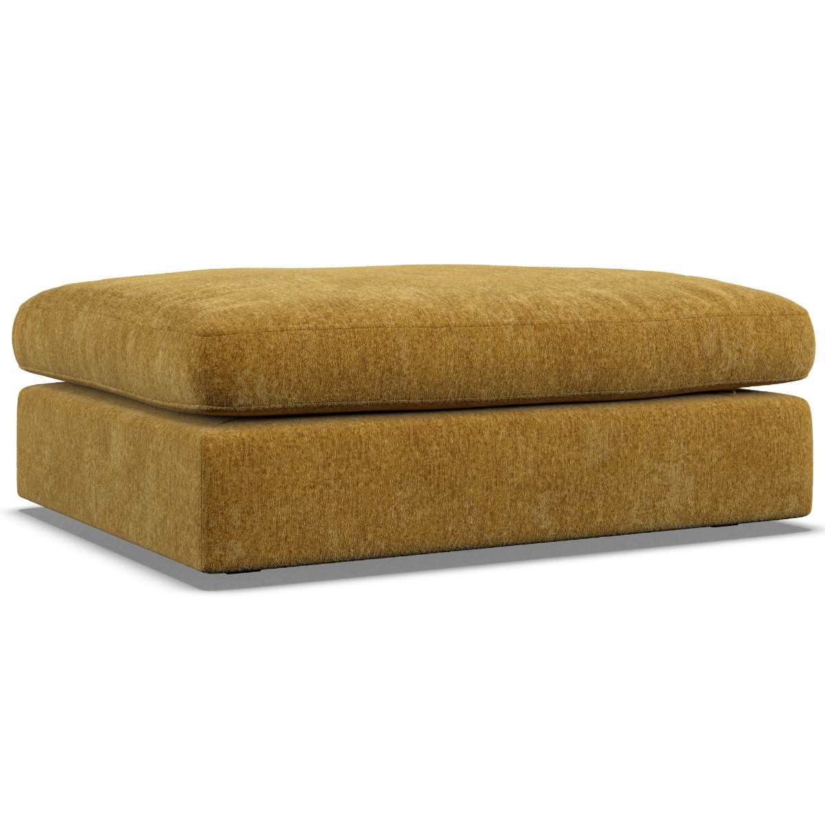 Footstool - SOVA Fabric Sunny - Edgbaston Living
