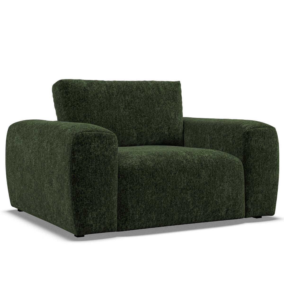 Armchair - GRAZ Fabric Bottle Green - Edgbaston Living