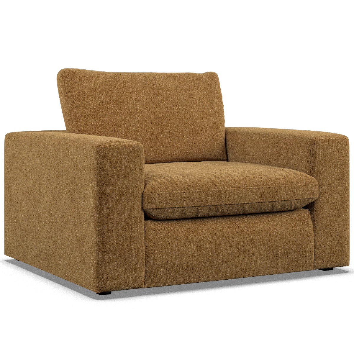 Armchair - OBLAK Fabric Amber - Edgbaston Living
