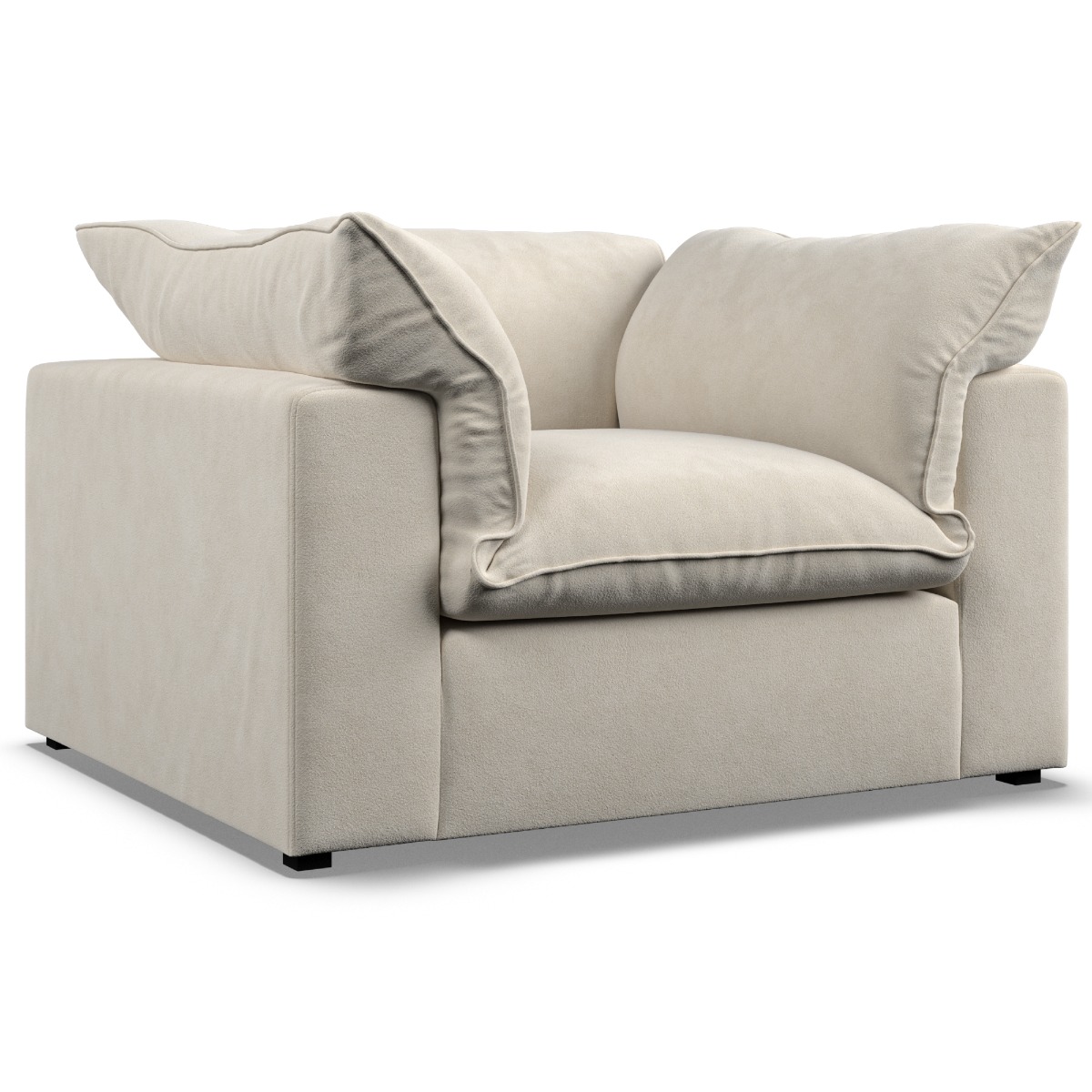 Armchair - PUEBLA Fabric Cotton - Edgbaston Living