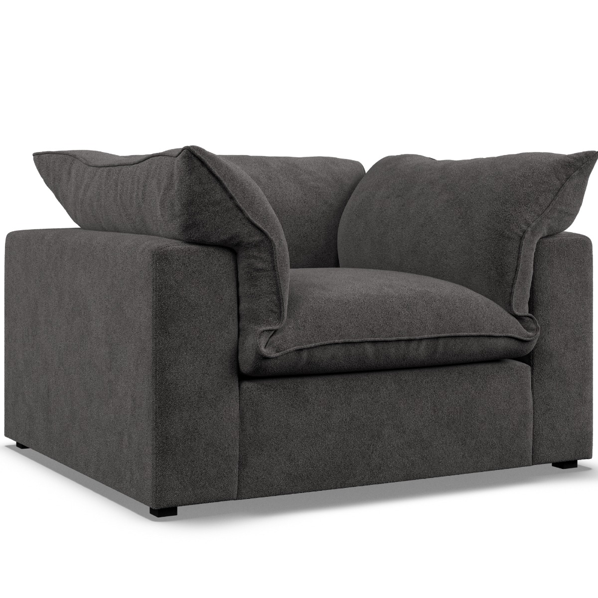 Armchair - PUEBLA Fabric Slate - Edgbaston Living