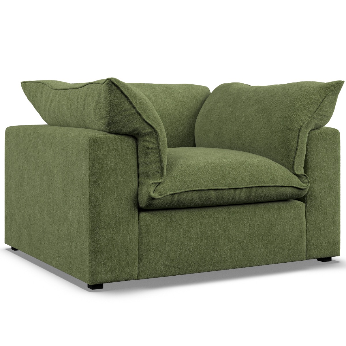 Armchair - PUEBLA Fabric Verde - Edgbaston Living