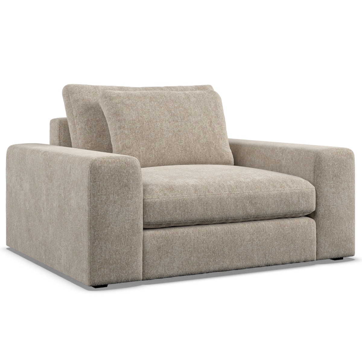 Armchair - SOVA Fabric Pearl - Edgbaston Living