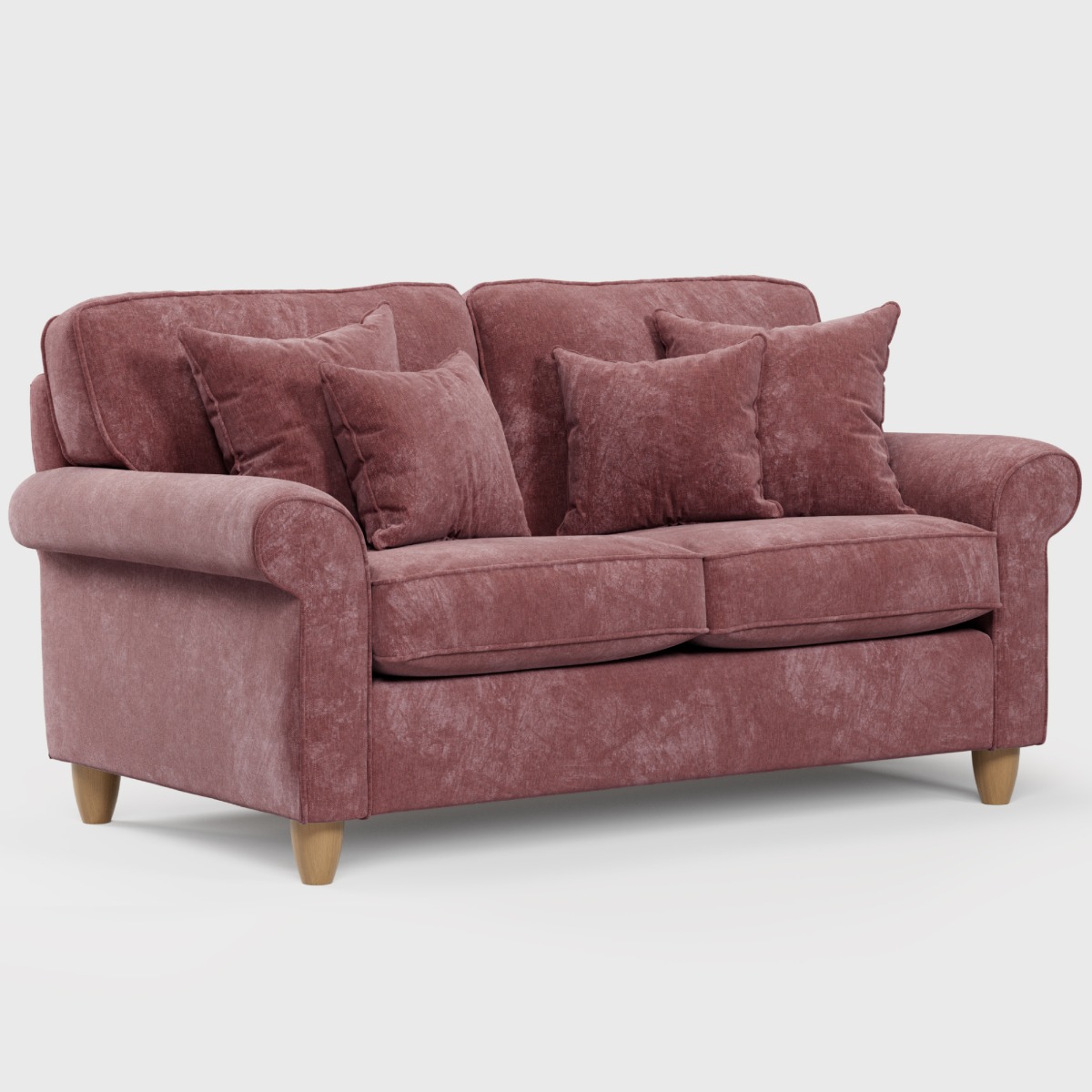 2 Seater Sofa - COASTAL Fabric - Deep Terra - Edgbaston Living